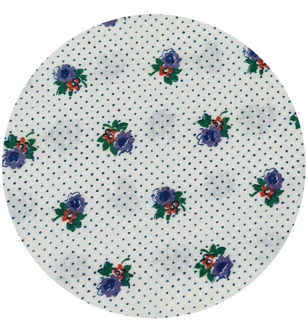 190cms Adorable Pretty Polka Dot Fabric VINTAGE