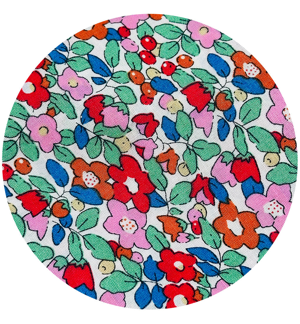 250cms Beautiful Bright Floral Cotton Fabric
