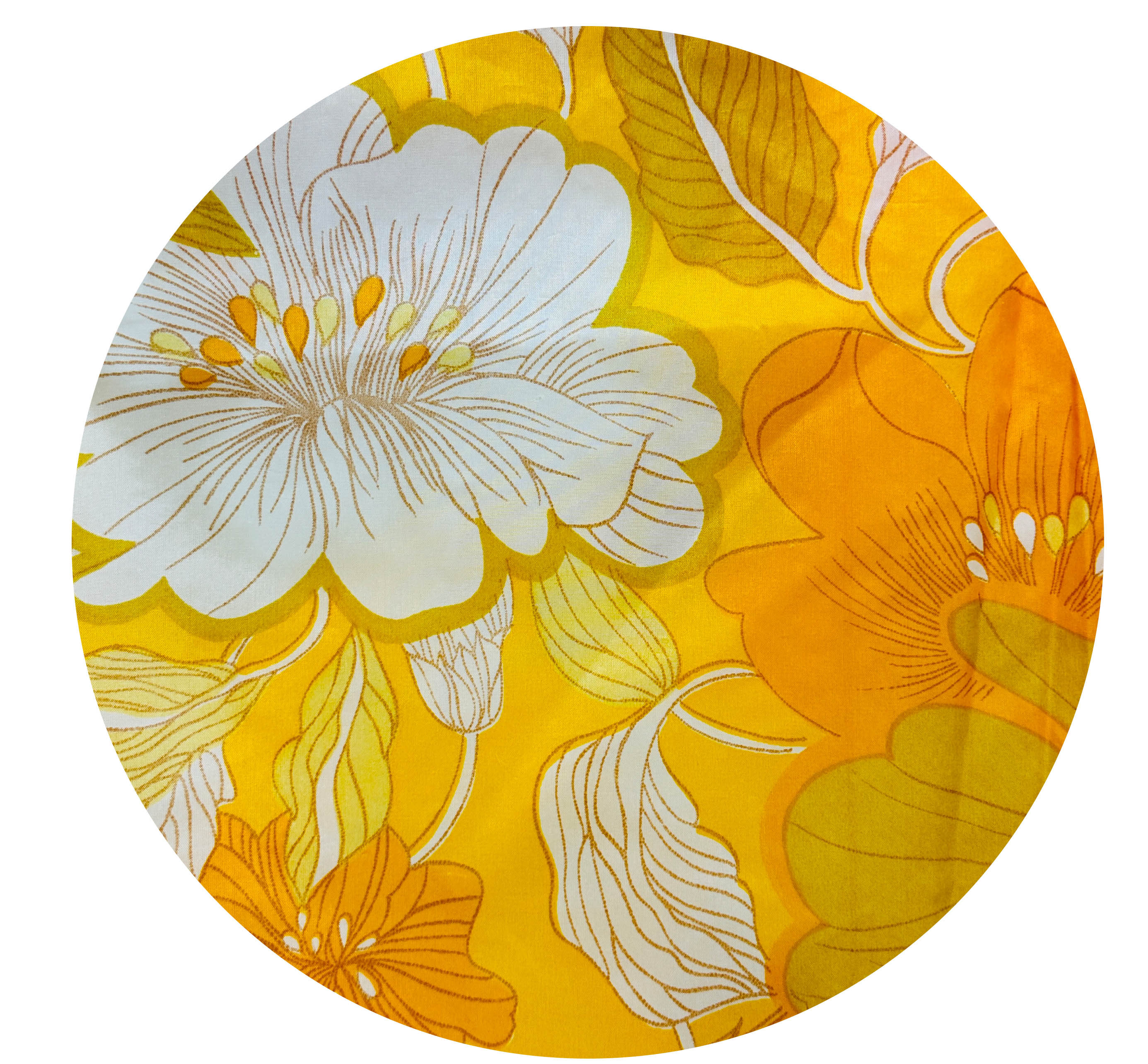 200cms Retro Synthetic ShowerCurtain Fabric