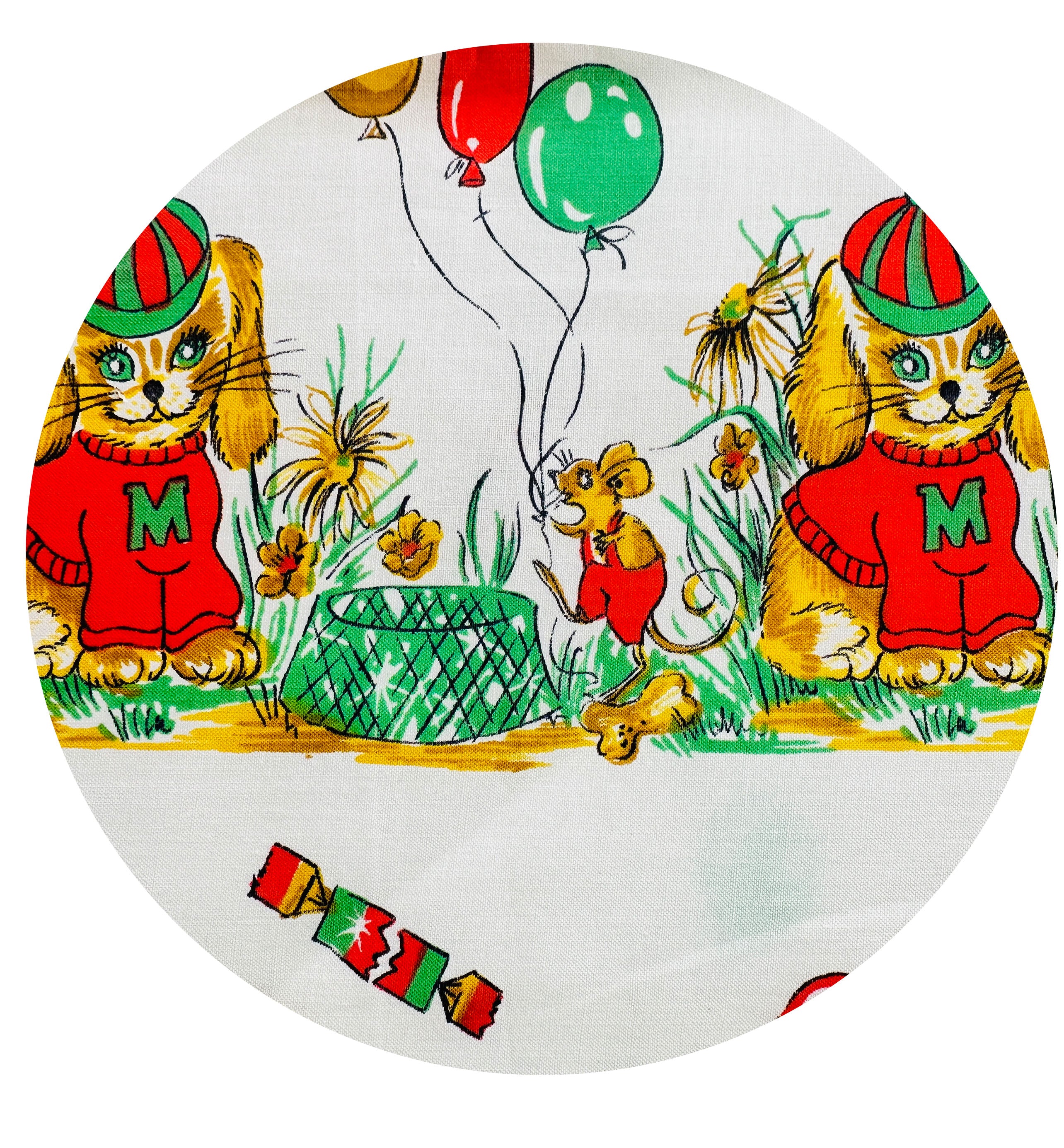 200cms Vintage Children's Fabric Panels