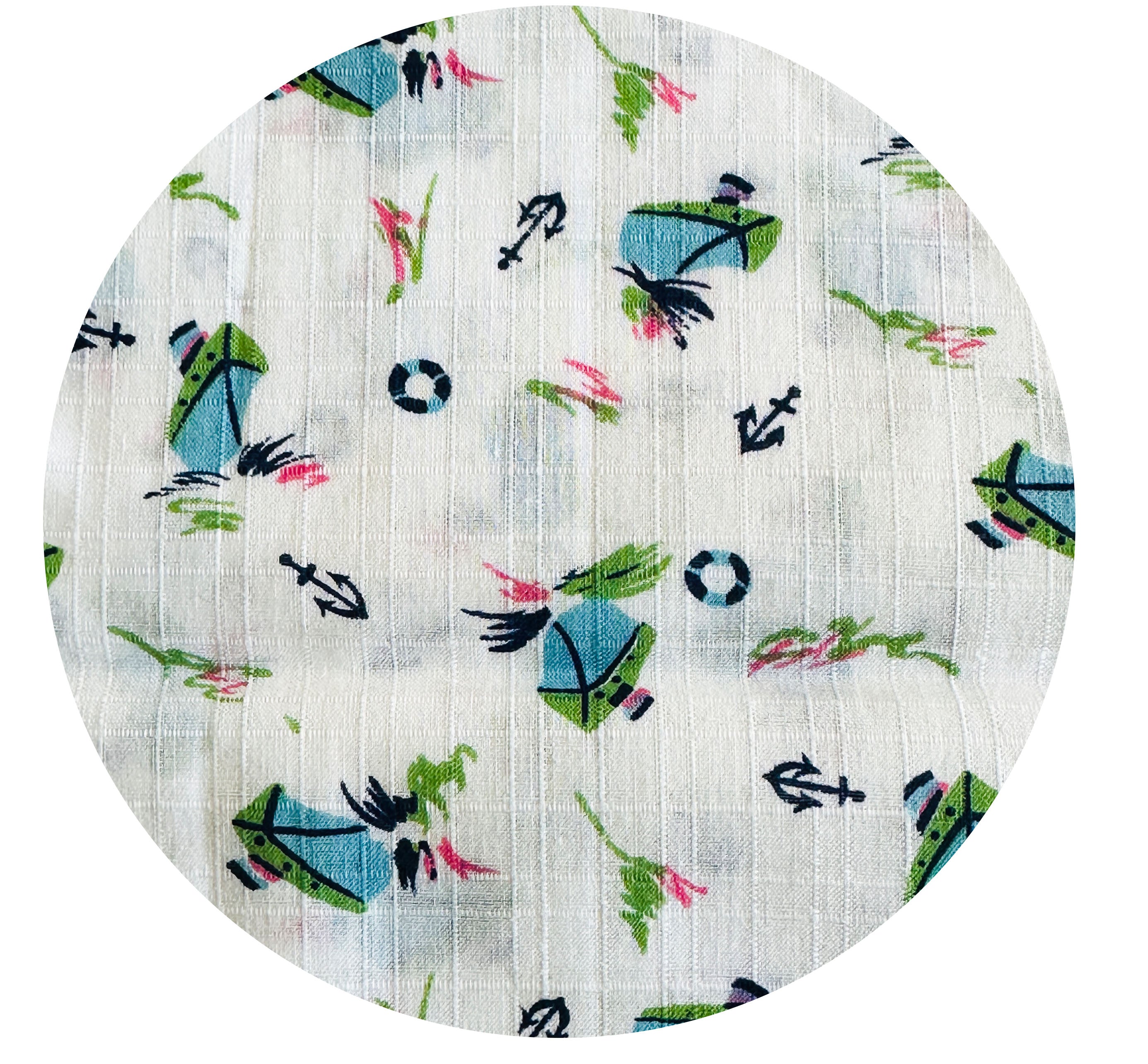 200cms Kids Vintage Cotton Fabric Novelty