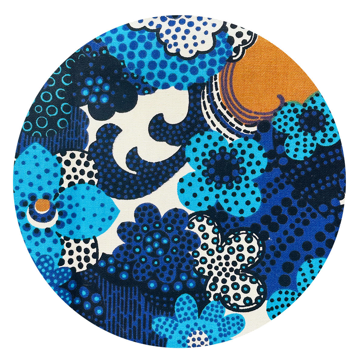 90cms WICKED Vintage Cotton Fabric