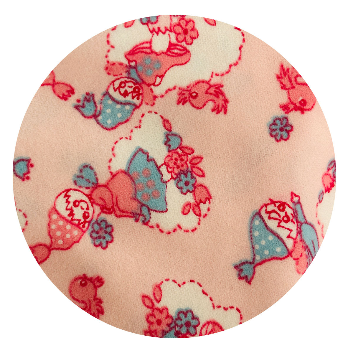 330cms Vintage CRISP Bright Novelty Children's Brushed Cotton FABRIC