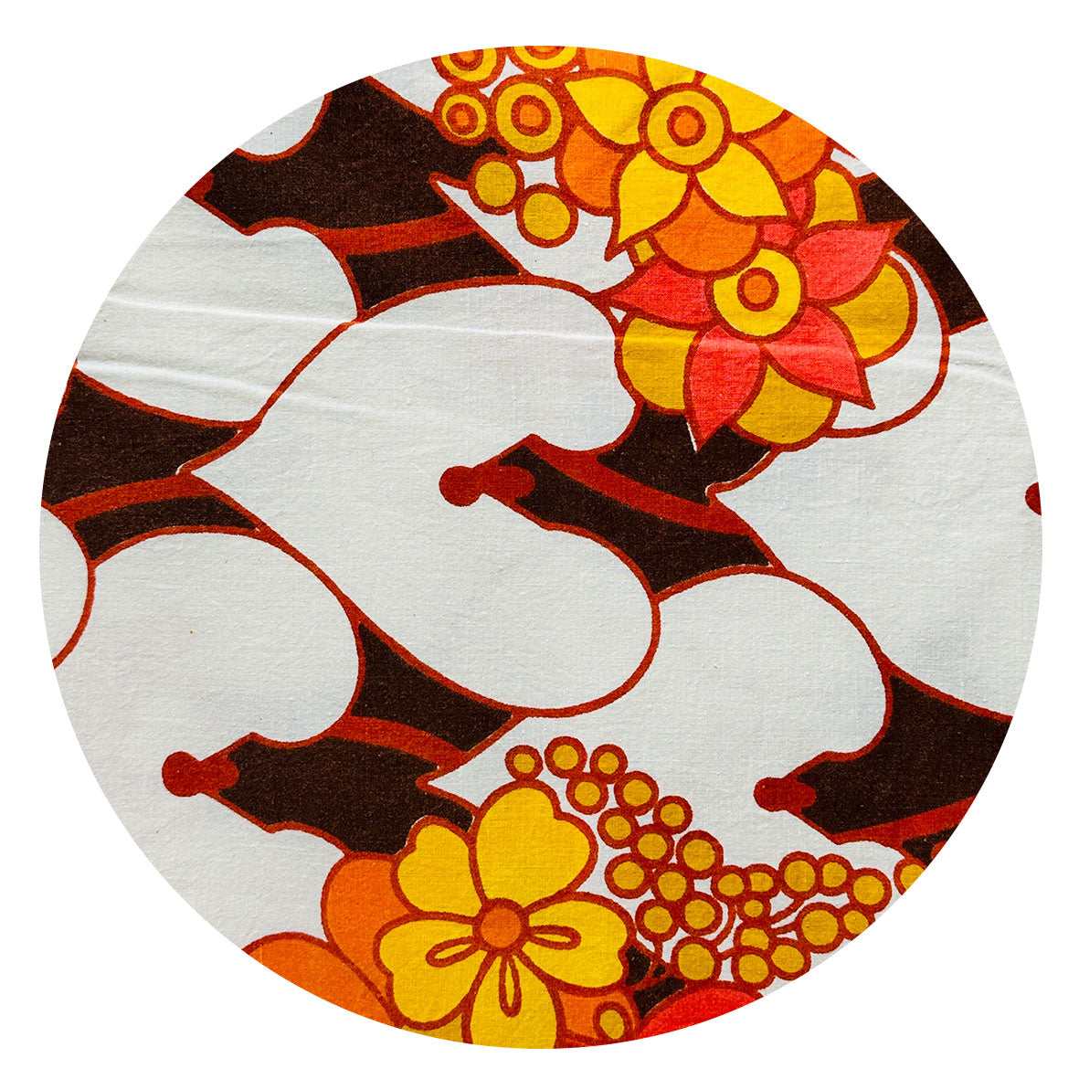 240cms Cool Vintage Cotton Sheet Fabric