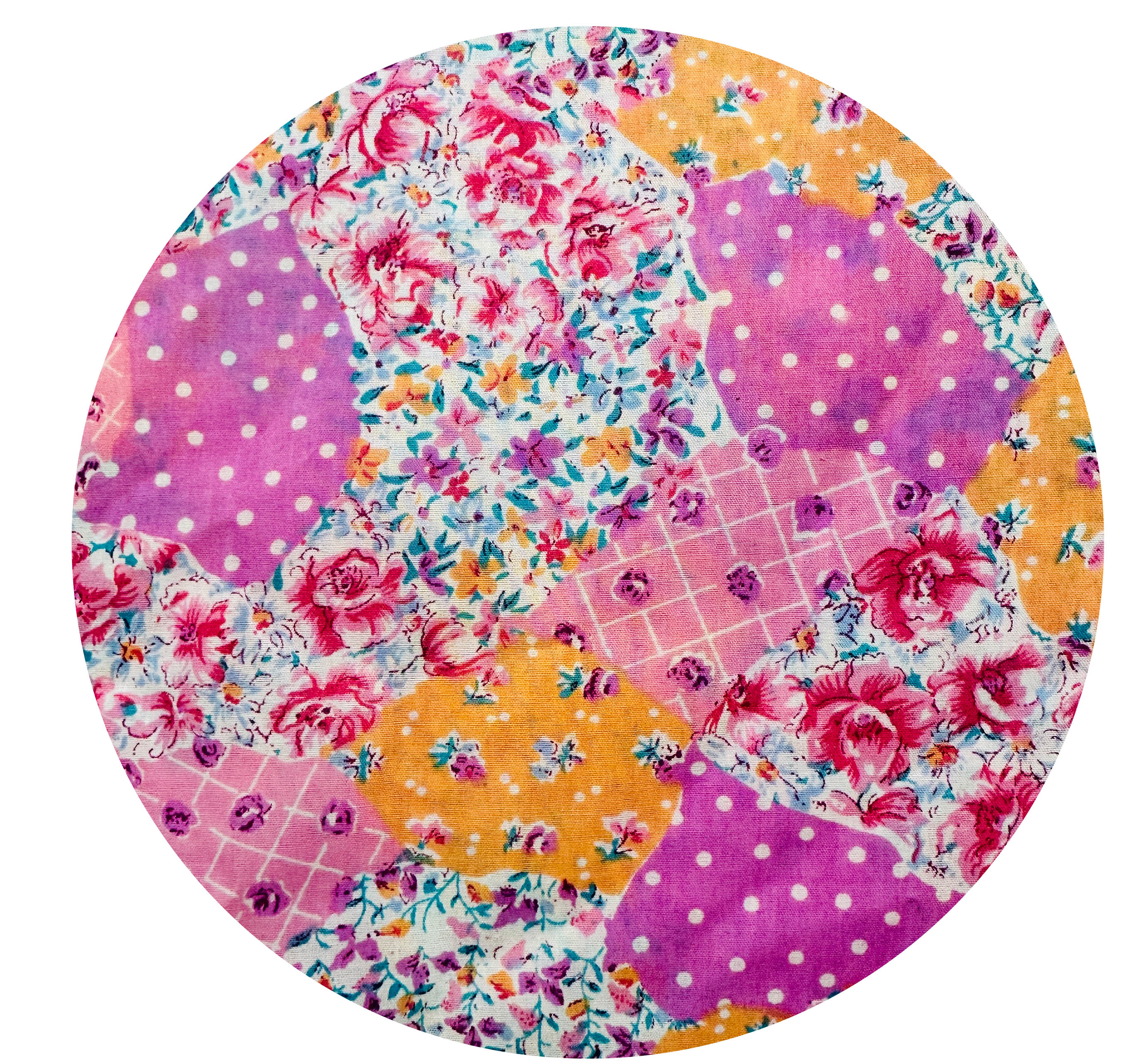220cms Cute Pink Polyester Fabric