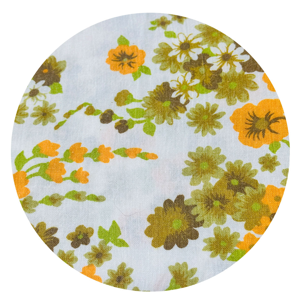 Vintage Cotton Sheet Fabric