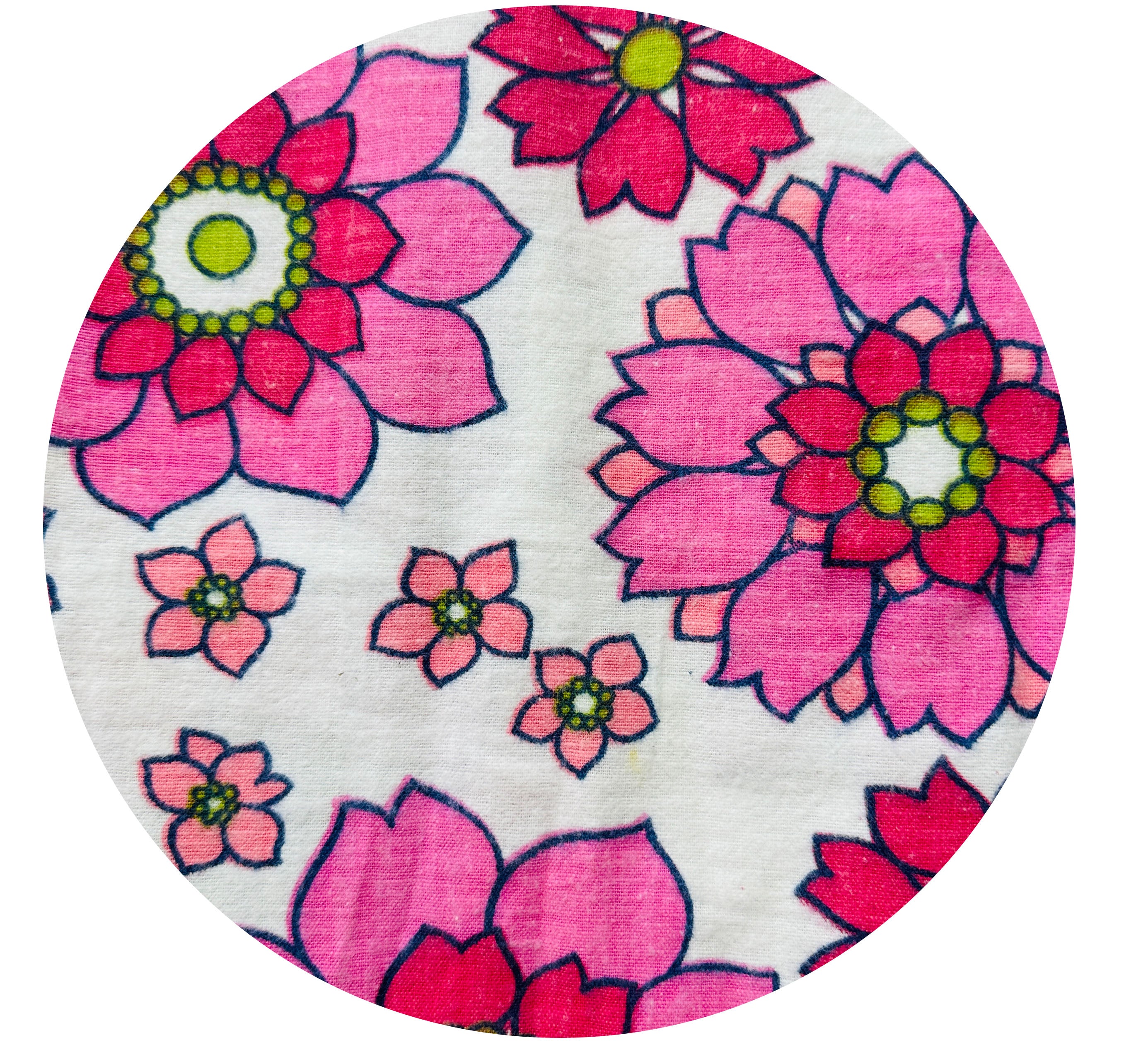 240cms Funky Fab Vintage Brushed Cotton Sheet