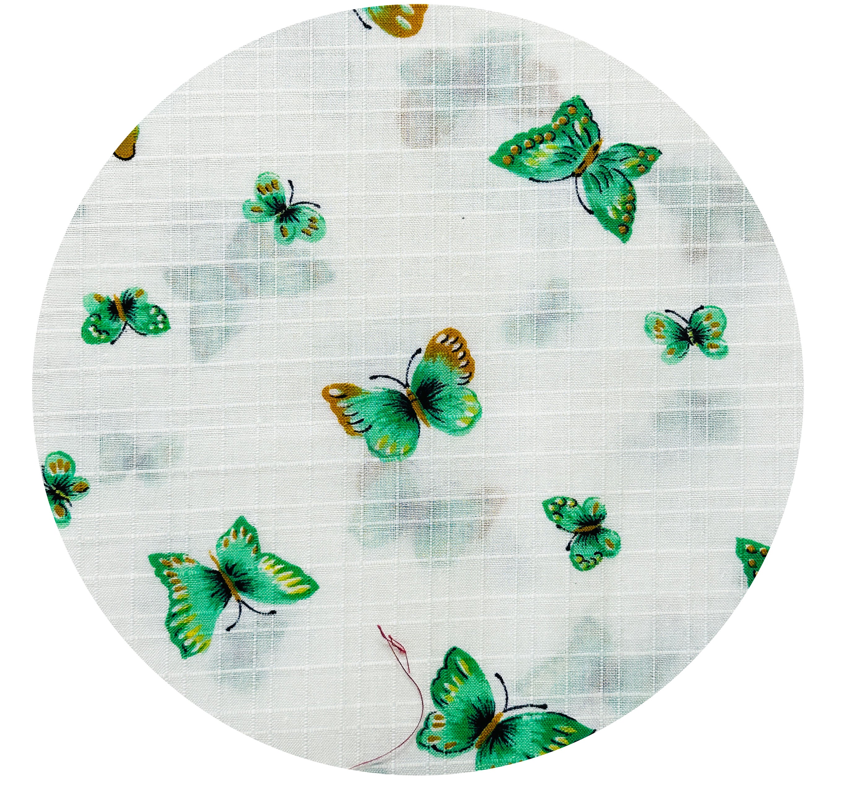 Vintage Butterfly Fabric Retro