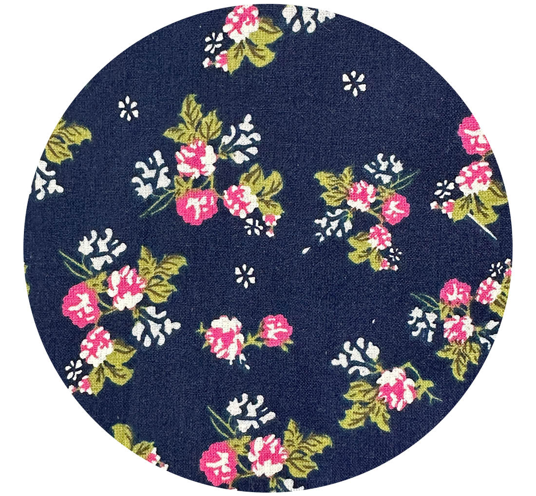 340cms Navy Blue Medium Weigh FABRIC Modern