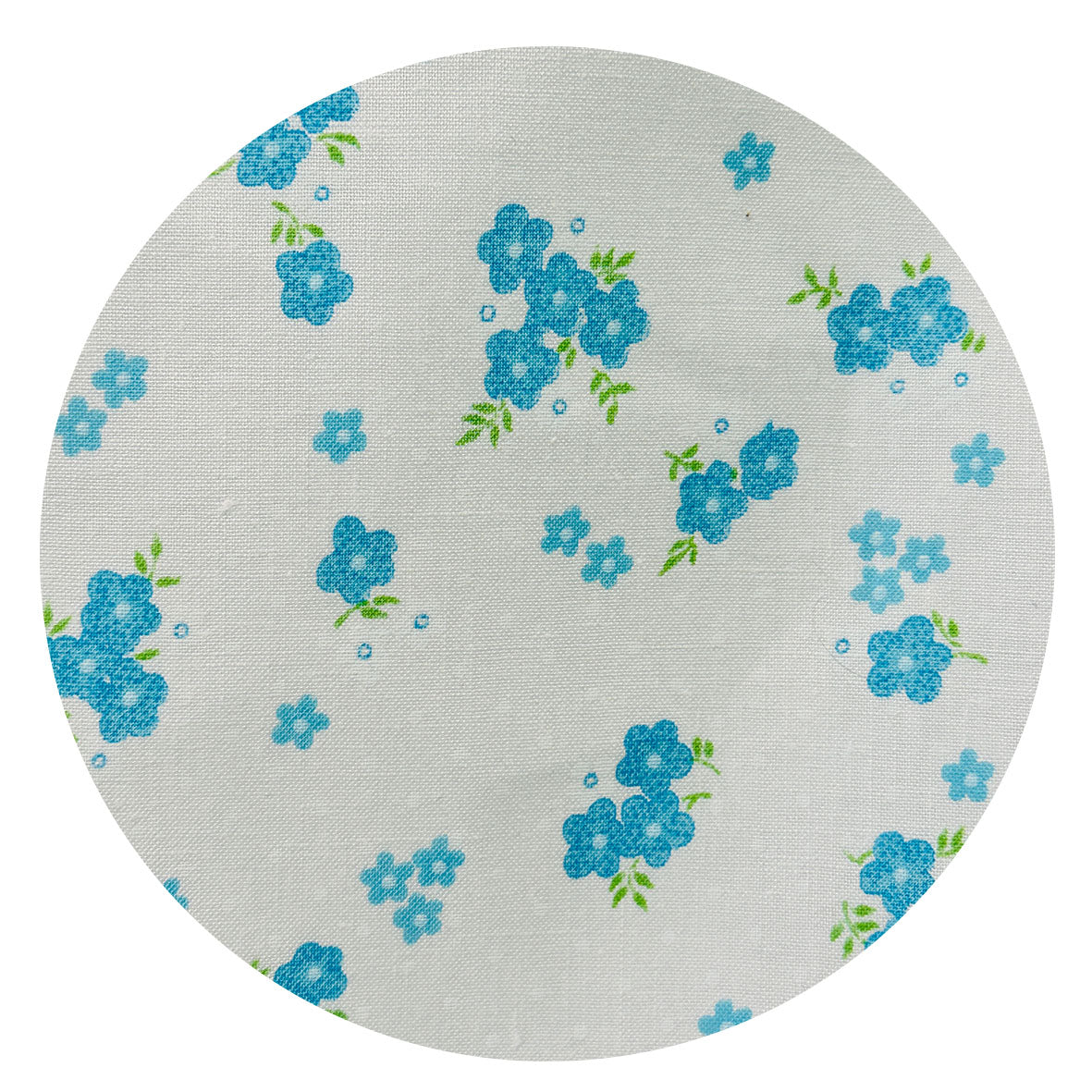 200cms Pretty Vintage Blues FLORAL