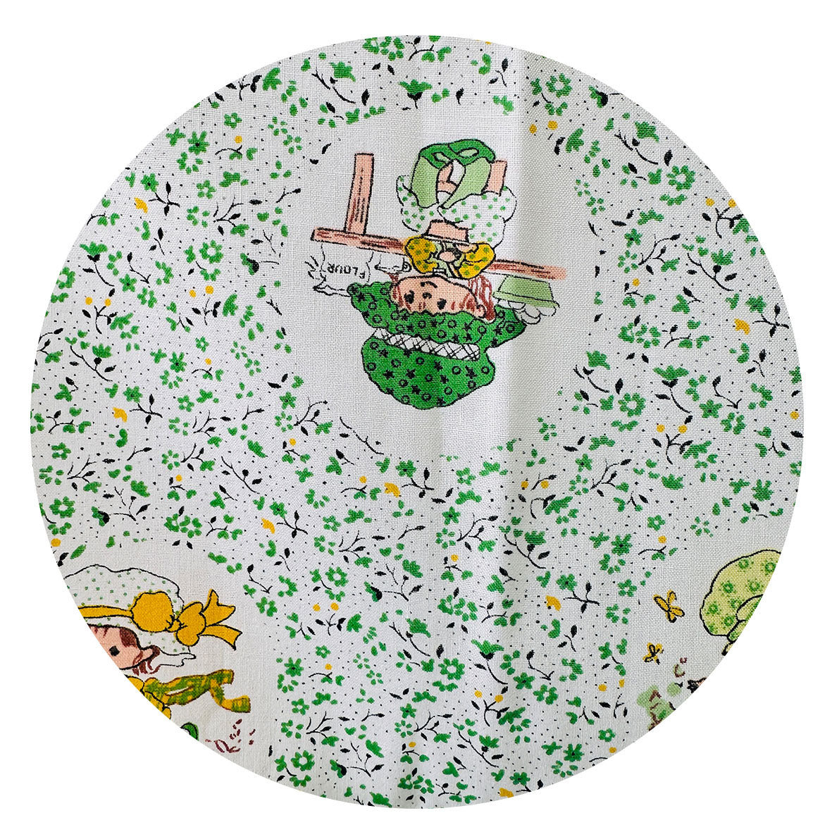 160cms VINTAGE Sweet Children's Cotton Novelty Fabric