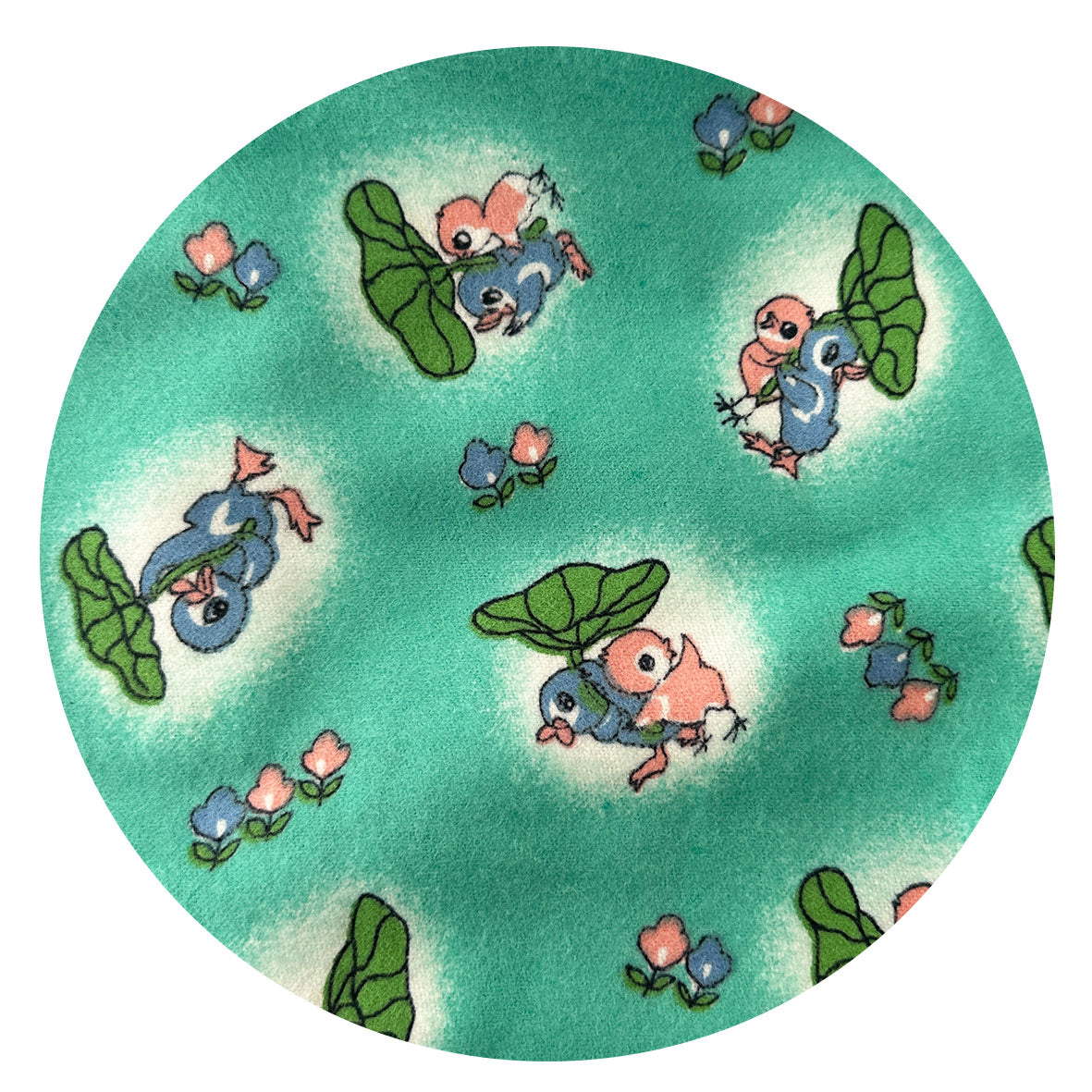 210cms Cute UNUSED Vintage Novelty Fabric