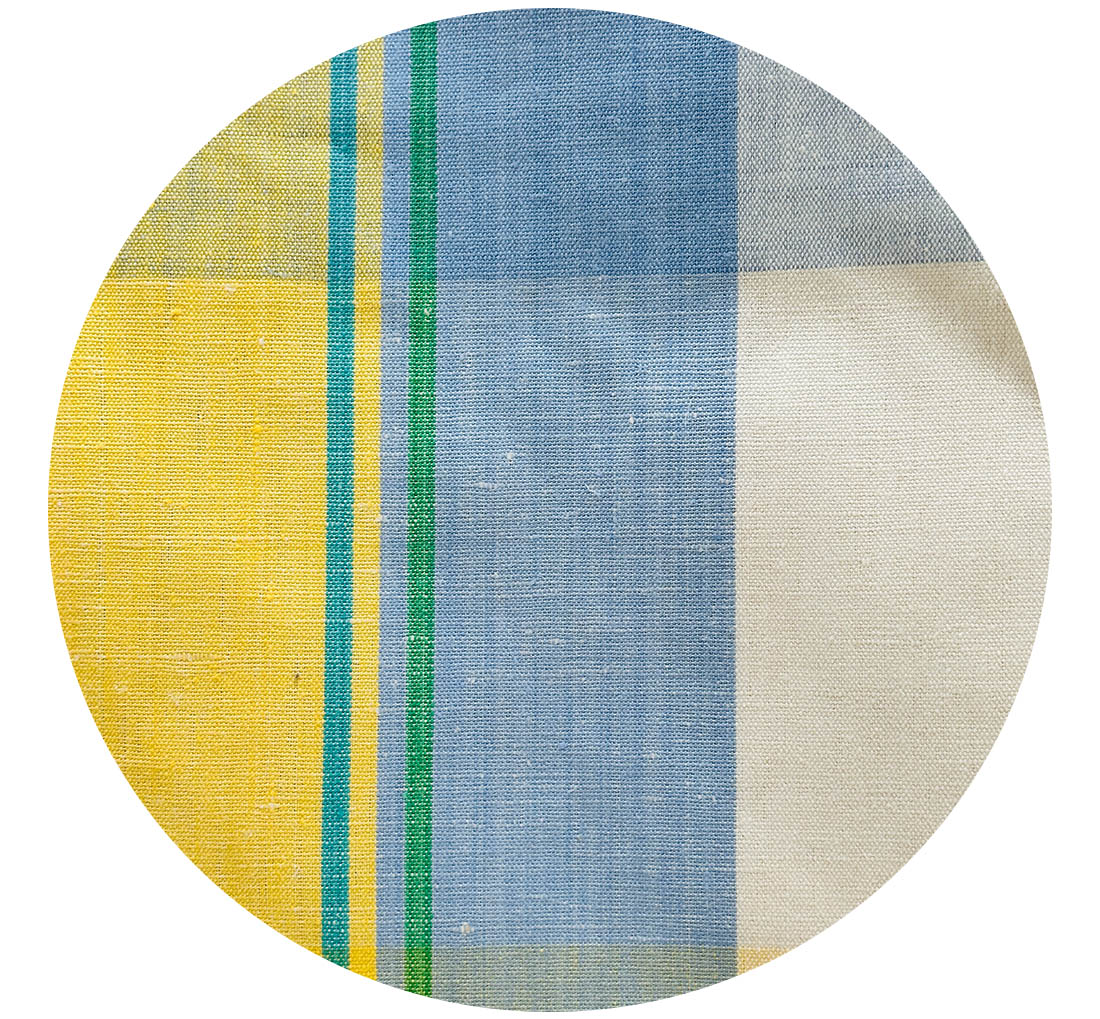 420cms High Quality Vintage Cotton Linen Fabric LOVE