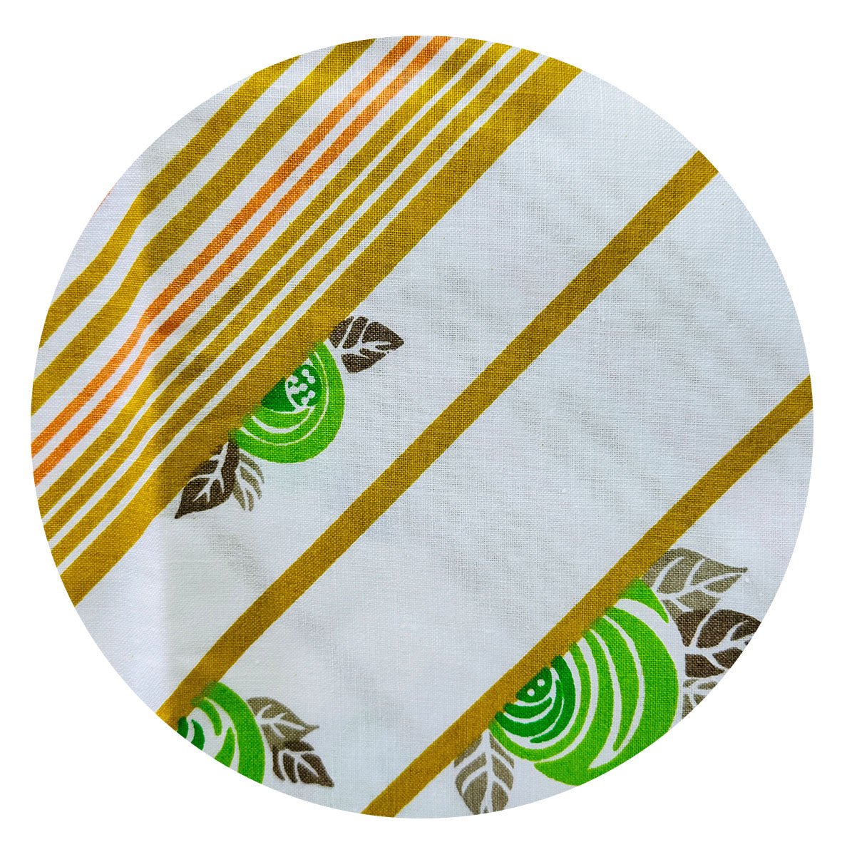 254cms UNUSED Cotton Sheet Fabric RETRO Sewing