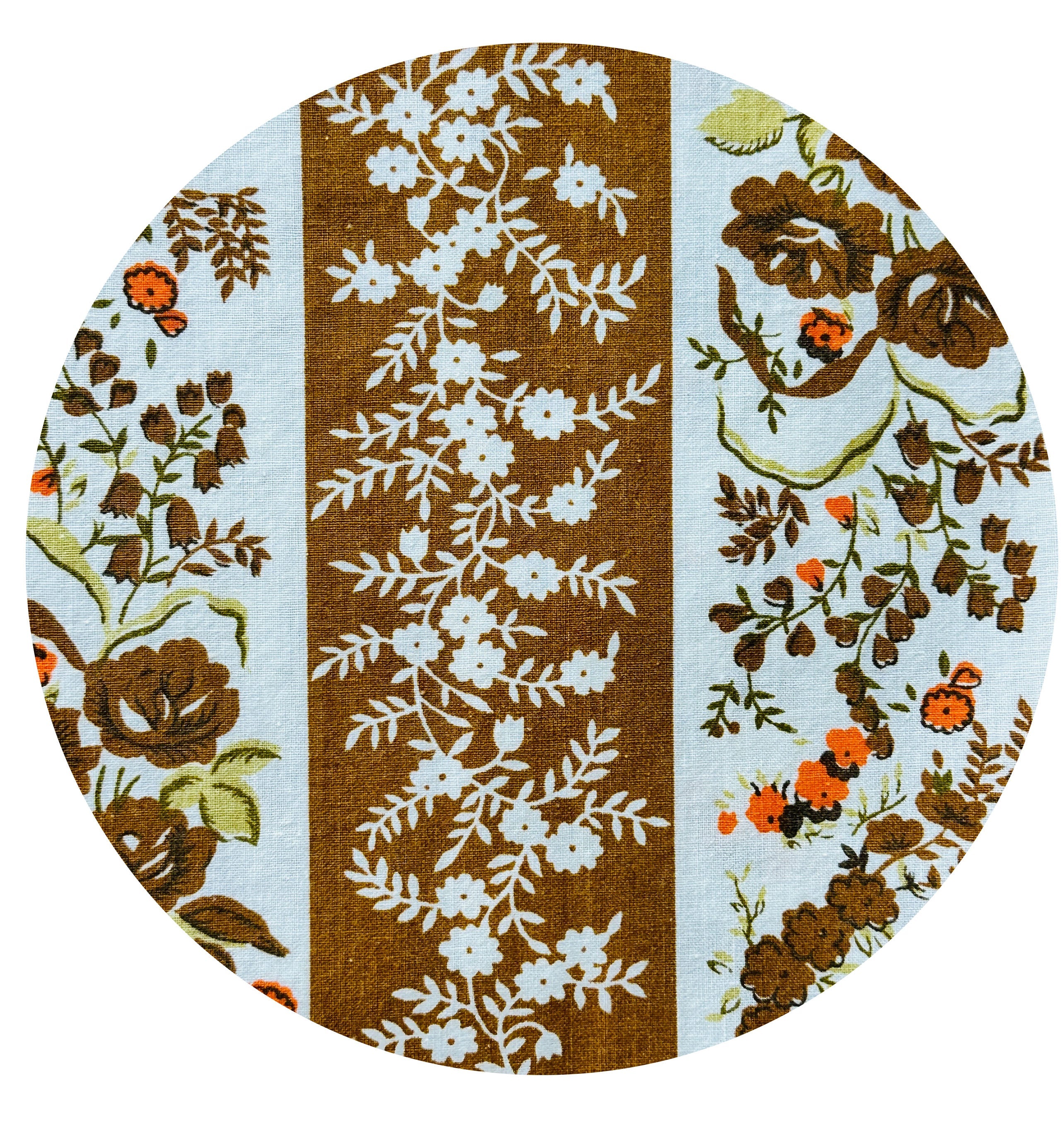 Beautiful Vintage Cotton Sheet Fabric # 2