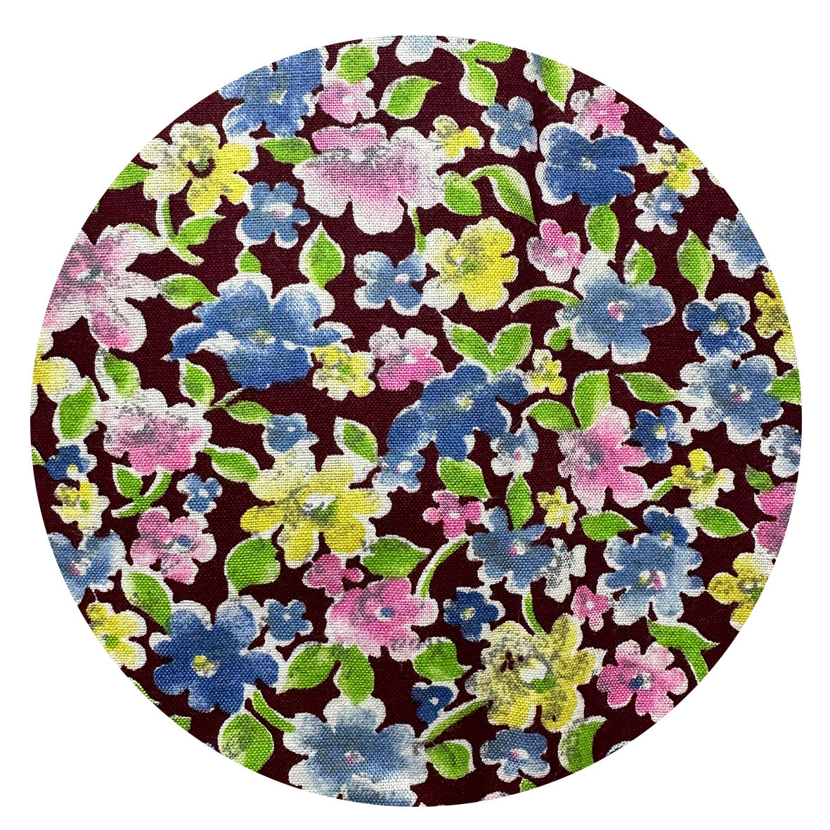 160cms Cute Vintage Cotton Fabric FLORAL Fun