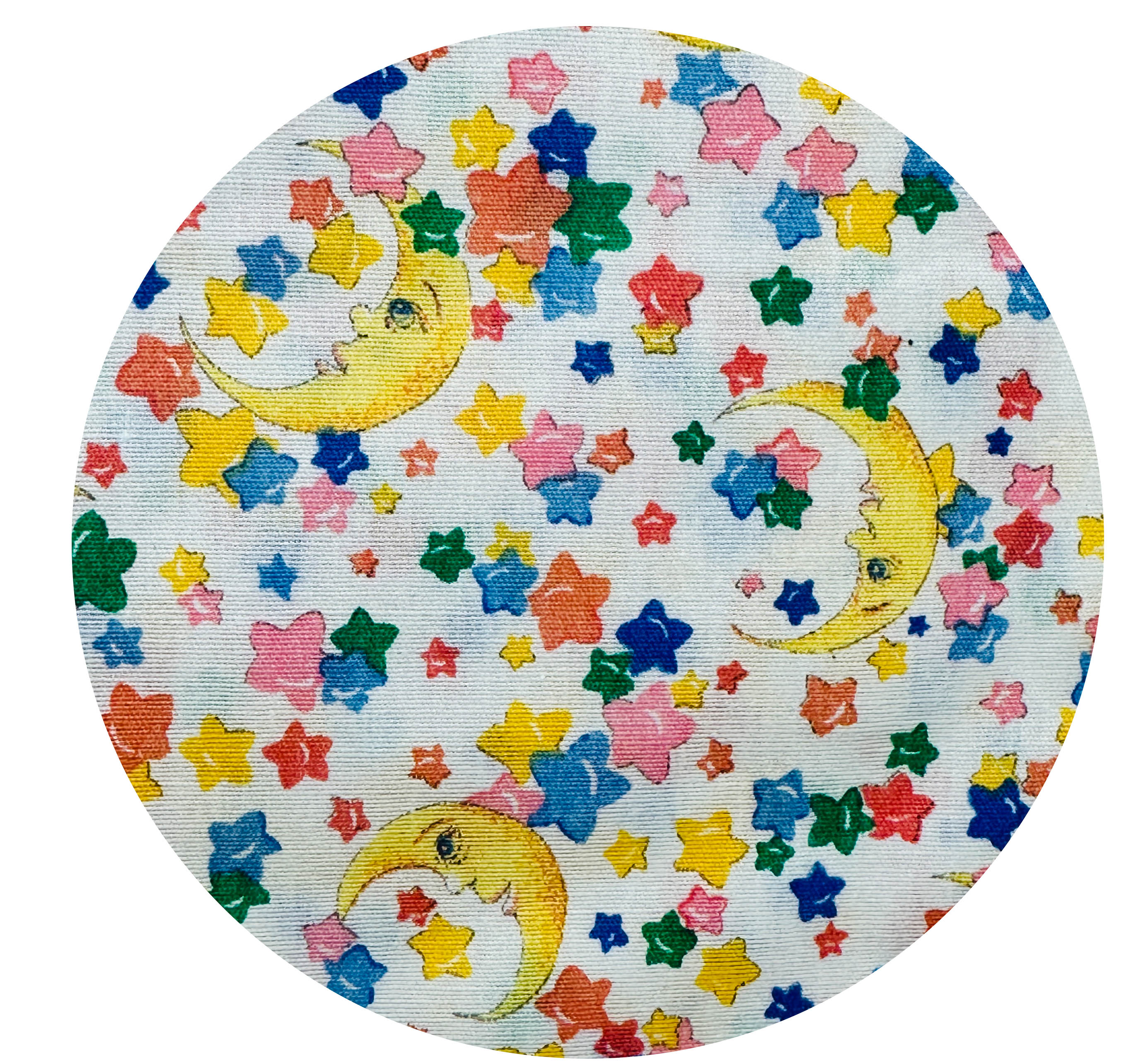 300cms Cute Light Weight to Medium Modern Fabric Stars & Moon