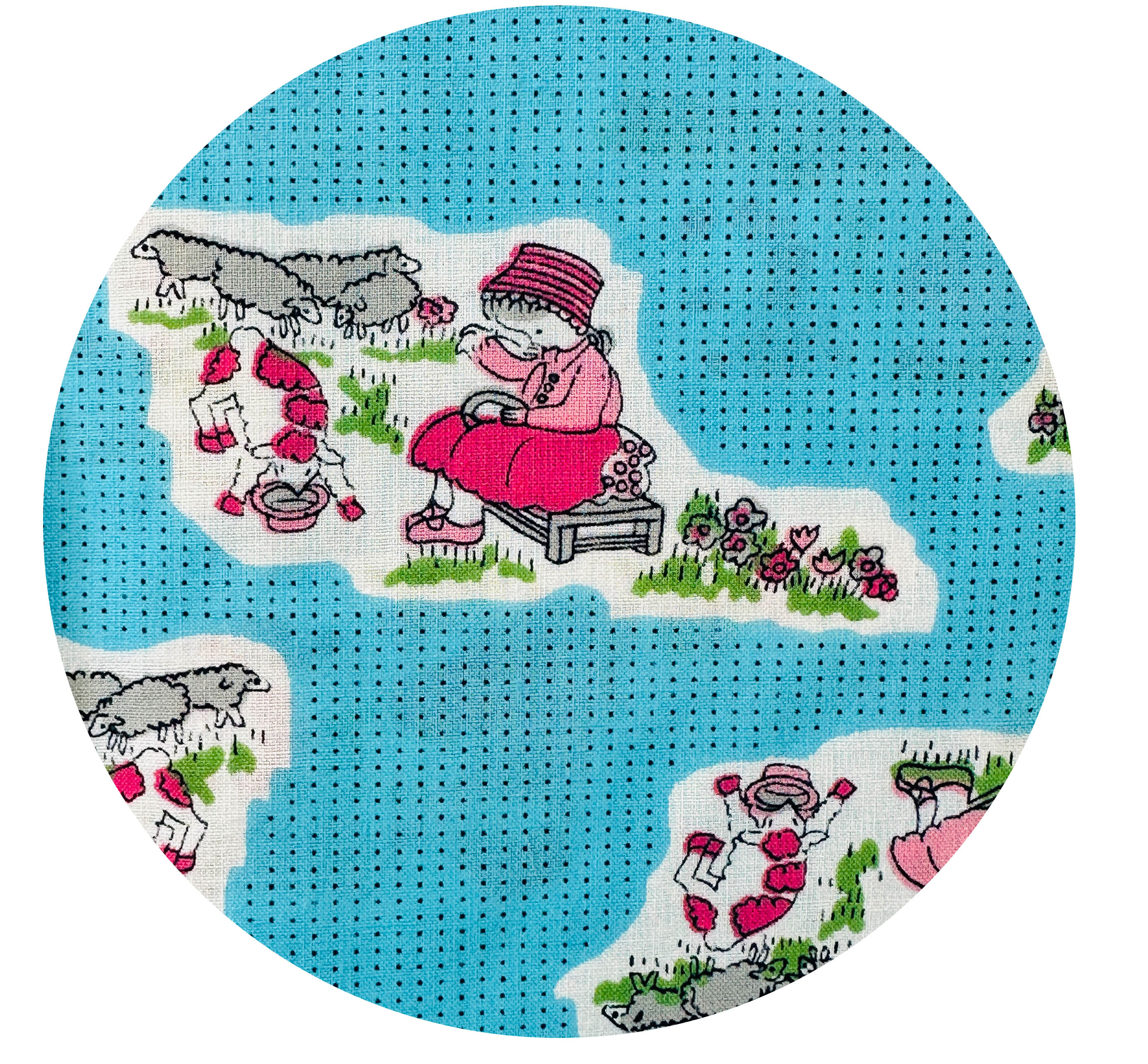225cms Vintage Light Weight Children's Novelty Fabric