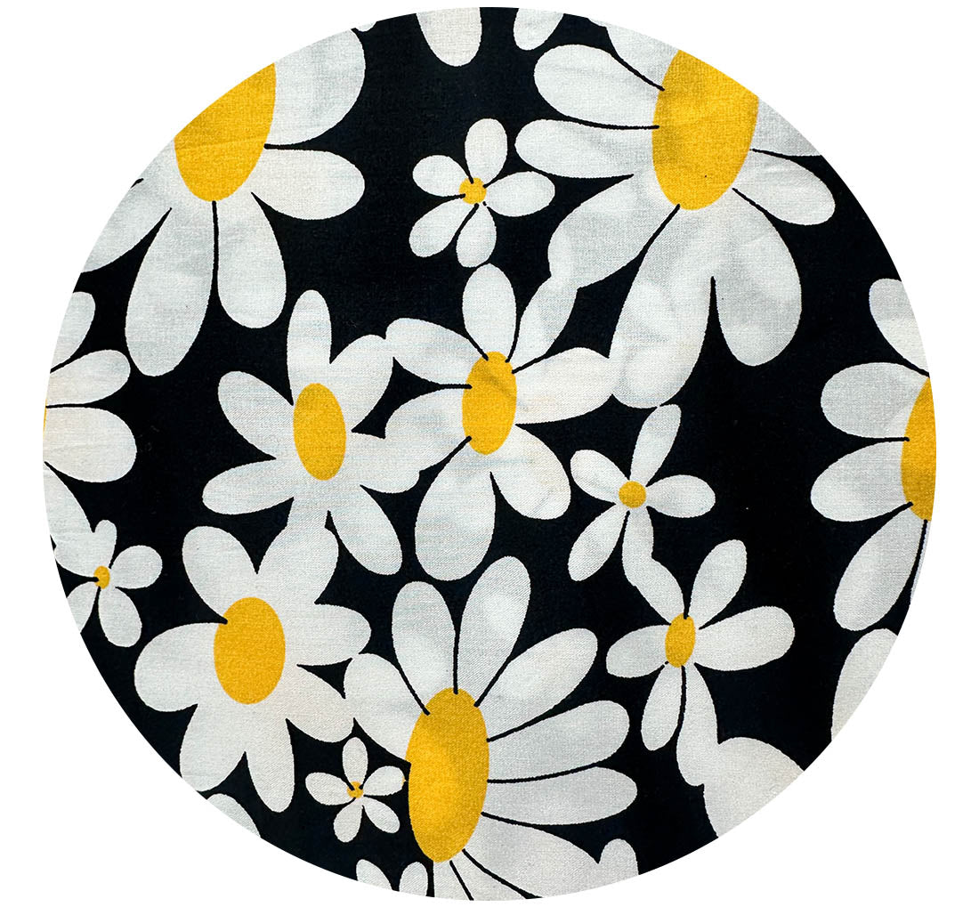140cms Beautiful Daisy Fabric Craft Sewing Project