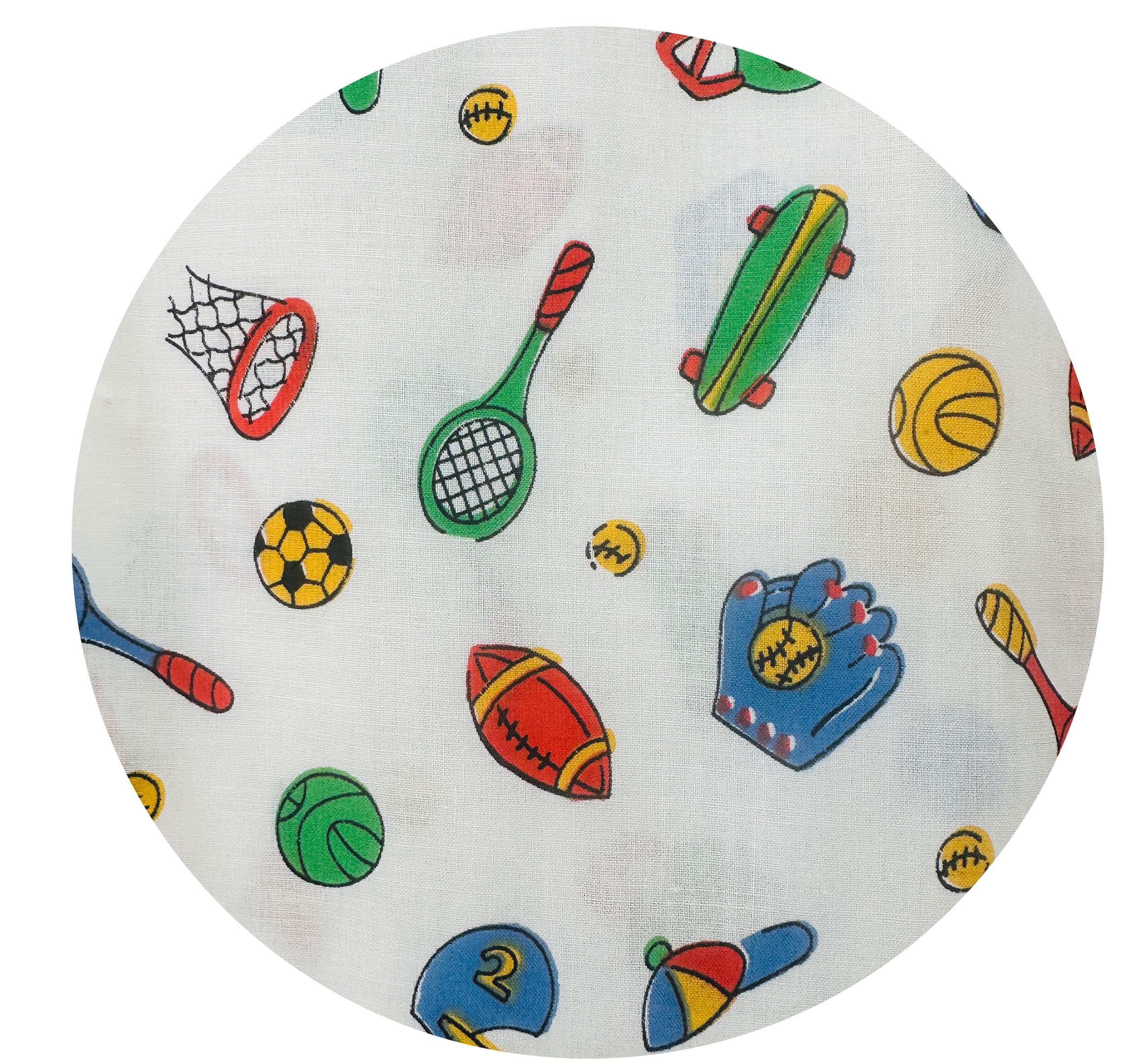 240cms Children's Vintage Sports Fabric