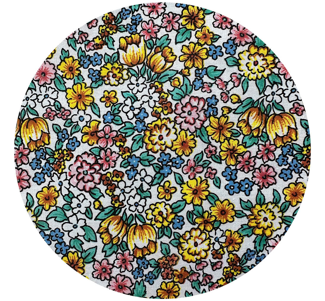 130cms Modern Cute Floral Fabric