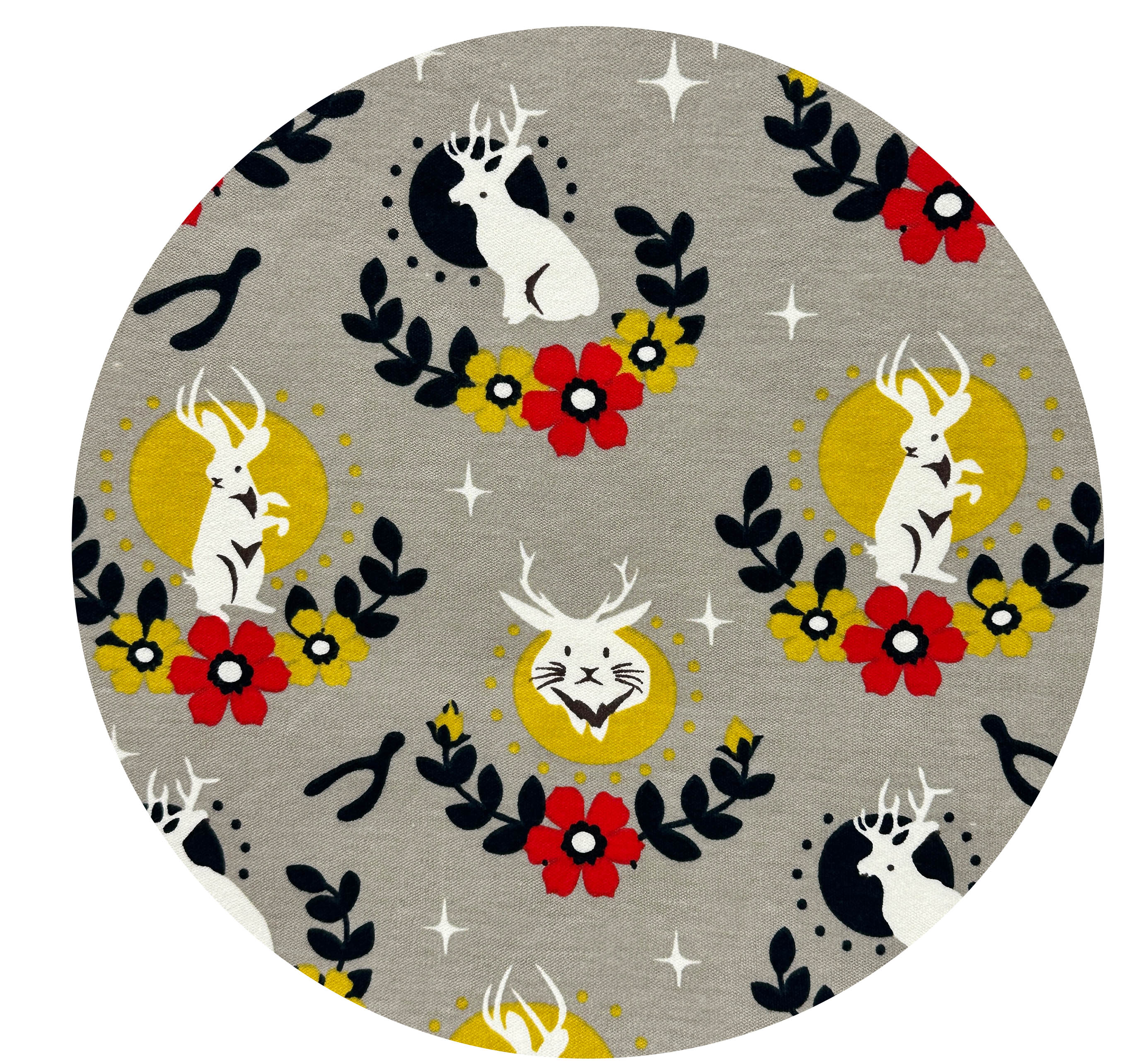 250cms Modern 100% Orqanic Cotton Birch Fabric ADORABLE