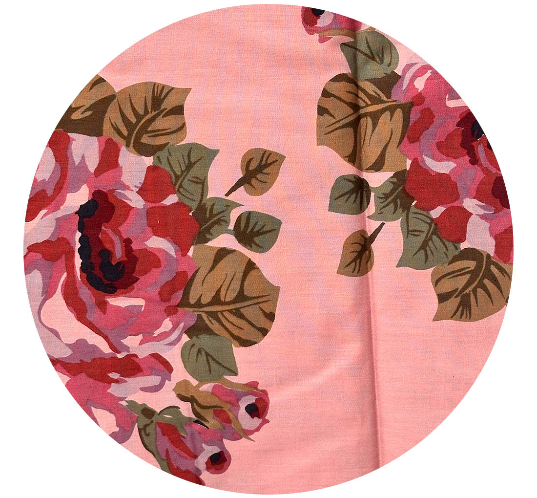 200cms Beautiful Vintage Roses in Pinks