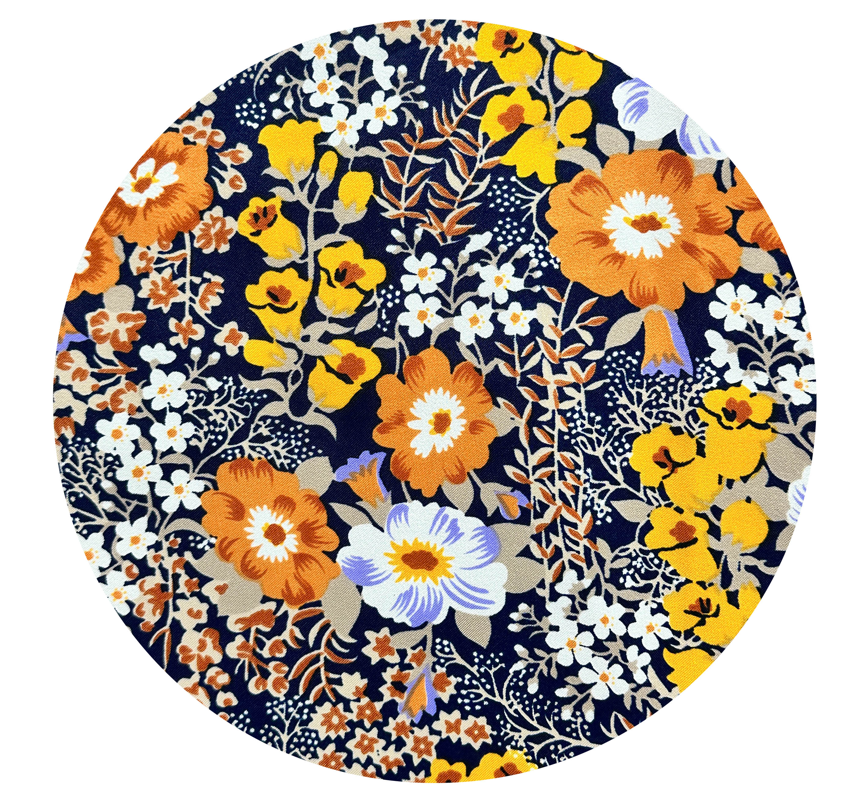 260cms Modern Floral Synthetic Fabric