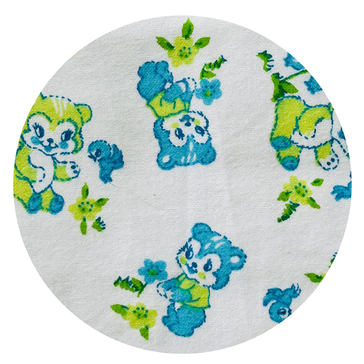 300cms VINTAGE Brushed Cotton Children's Fabric