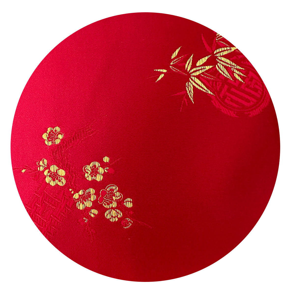 360cms Vintage Red Brocade FABRIC Stunning