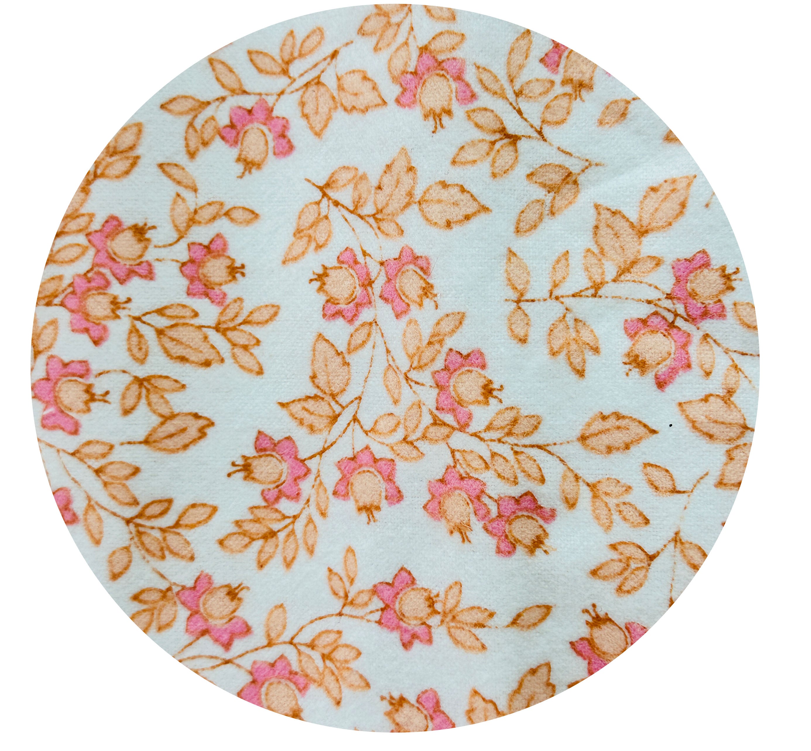 240cms Muted Vintage Apricot Brushed Cotton Fabric