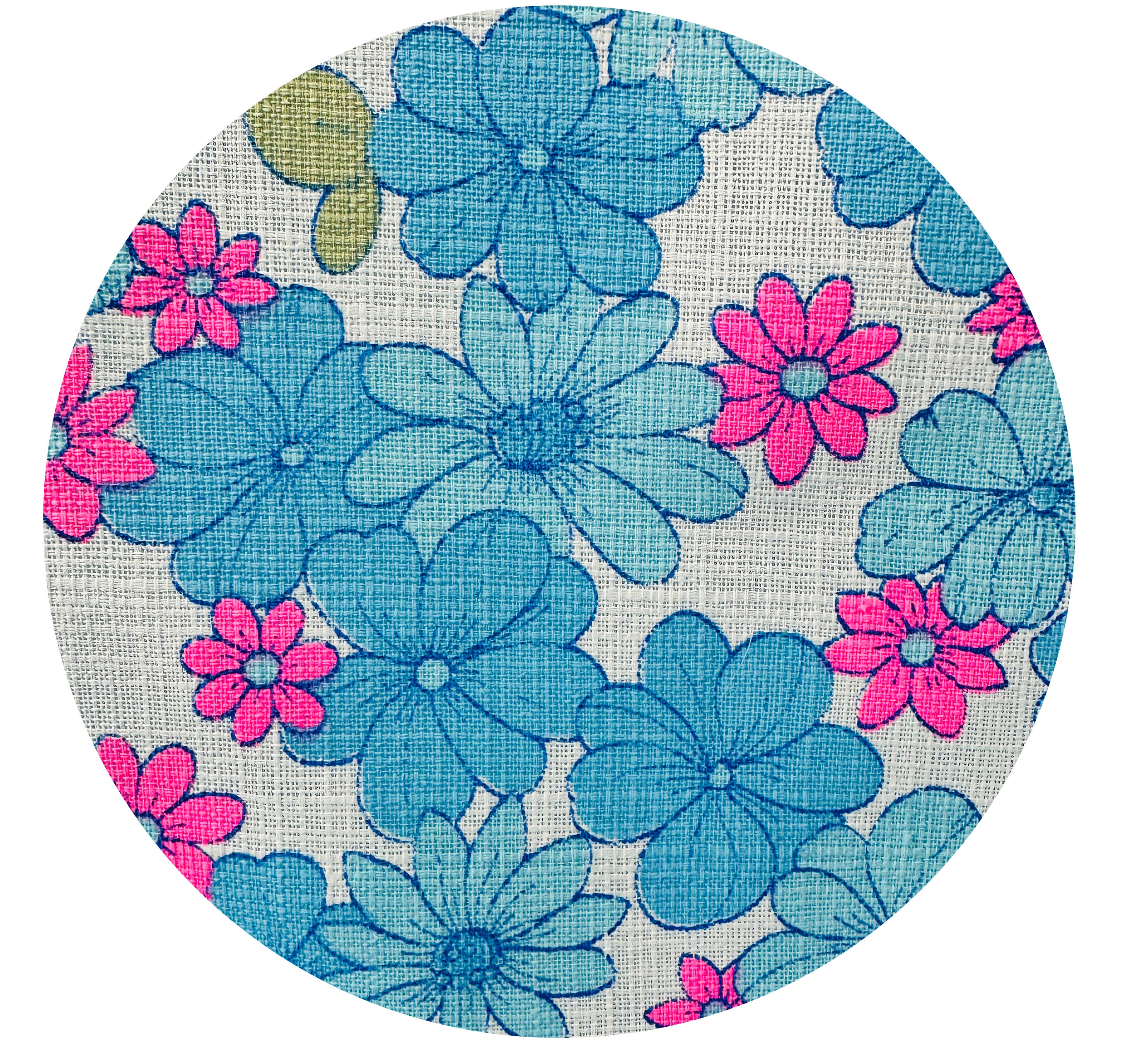 200cms VINTAGE Flower Power Fabric STUNNING