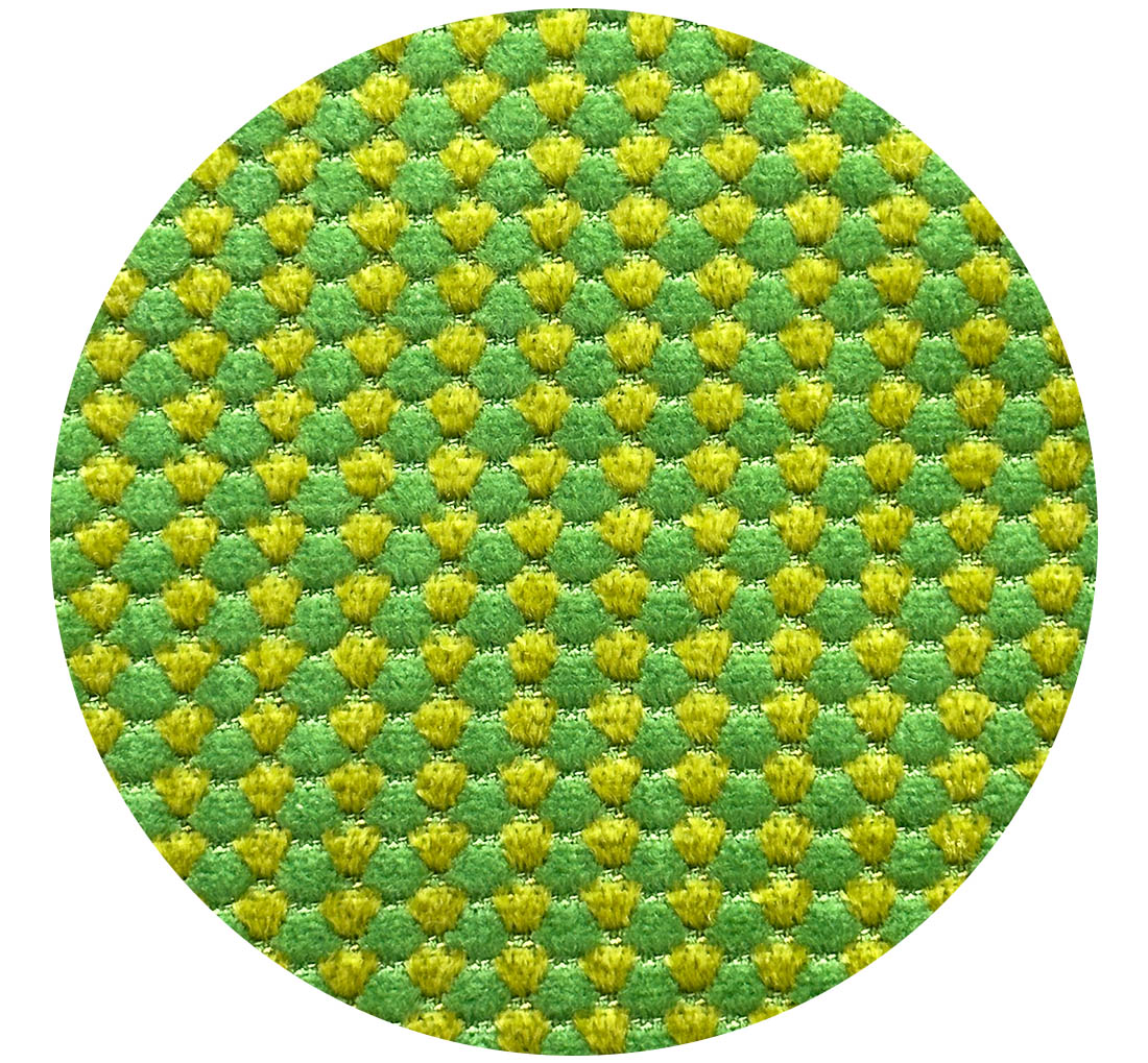 190cms WICKED Green Velour Velvet Upholstery Fabric