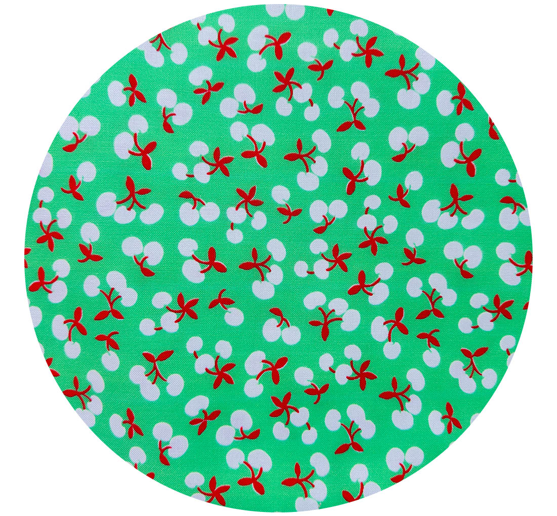 110cms QUILTING All Cotton Pretty Green Fabric Feed Sack
