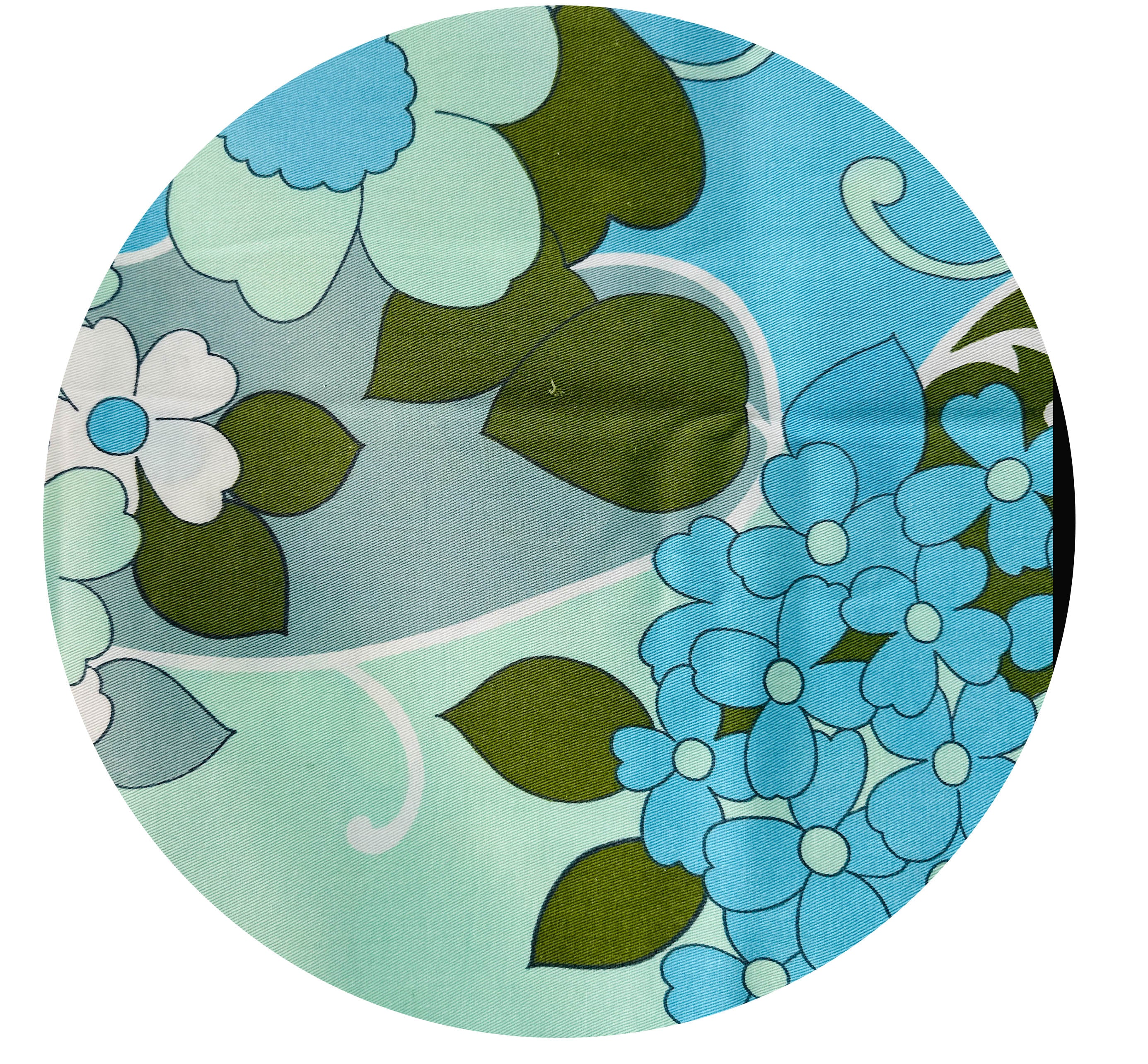 160cms RETRO Vintage Cotton Sheridan Screen Print Panel
