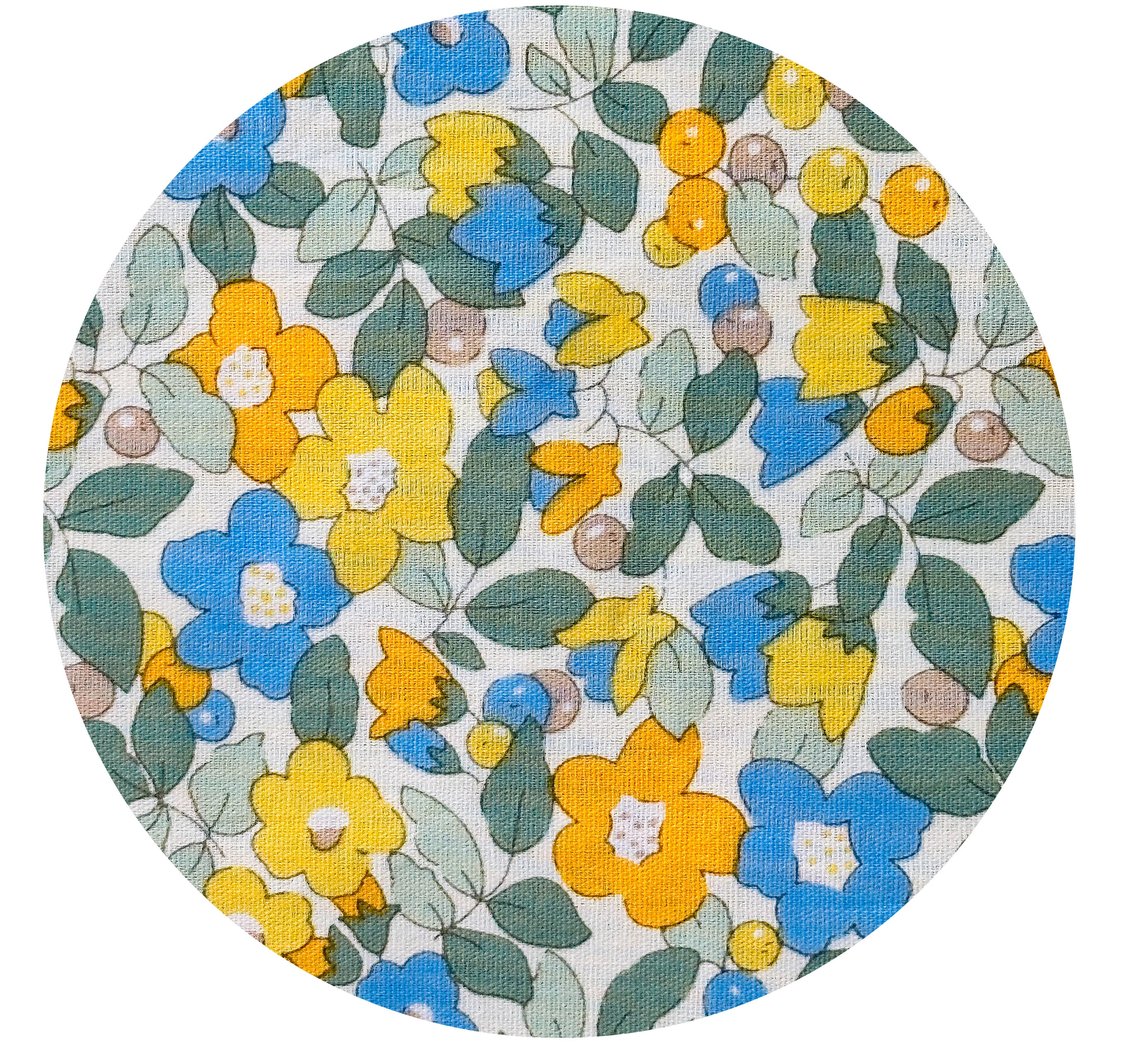 Sold by the Metre ~  Adorable Modern Floral Cotton Fabric 145cms WIDE