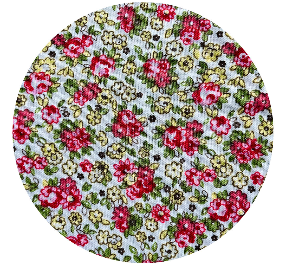 200cms Pretty Floral Donna wilder Cotton Fabric