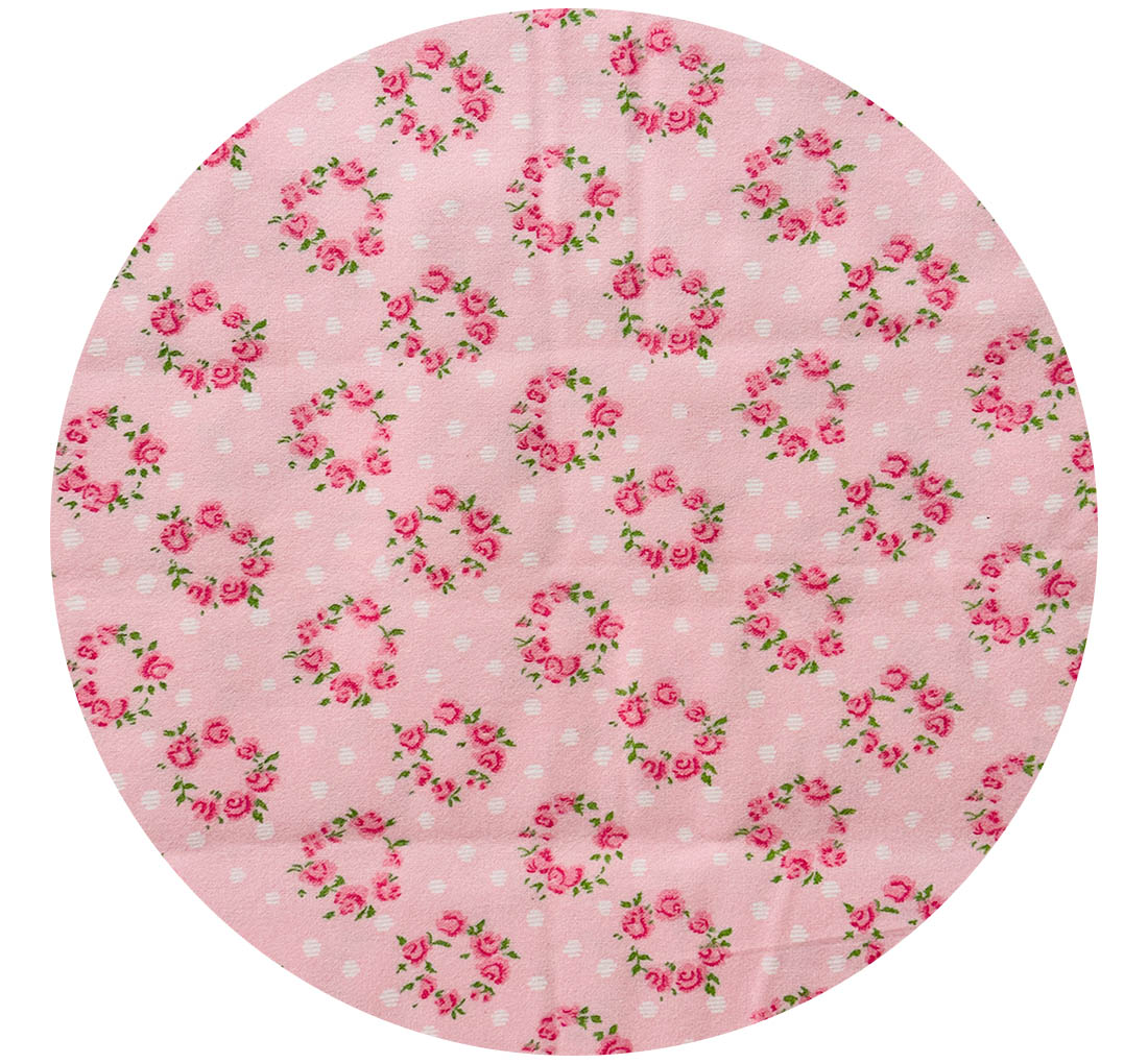 270cms Vintage Brushed Cotton PINKS Adorable