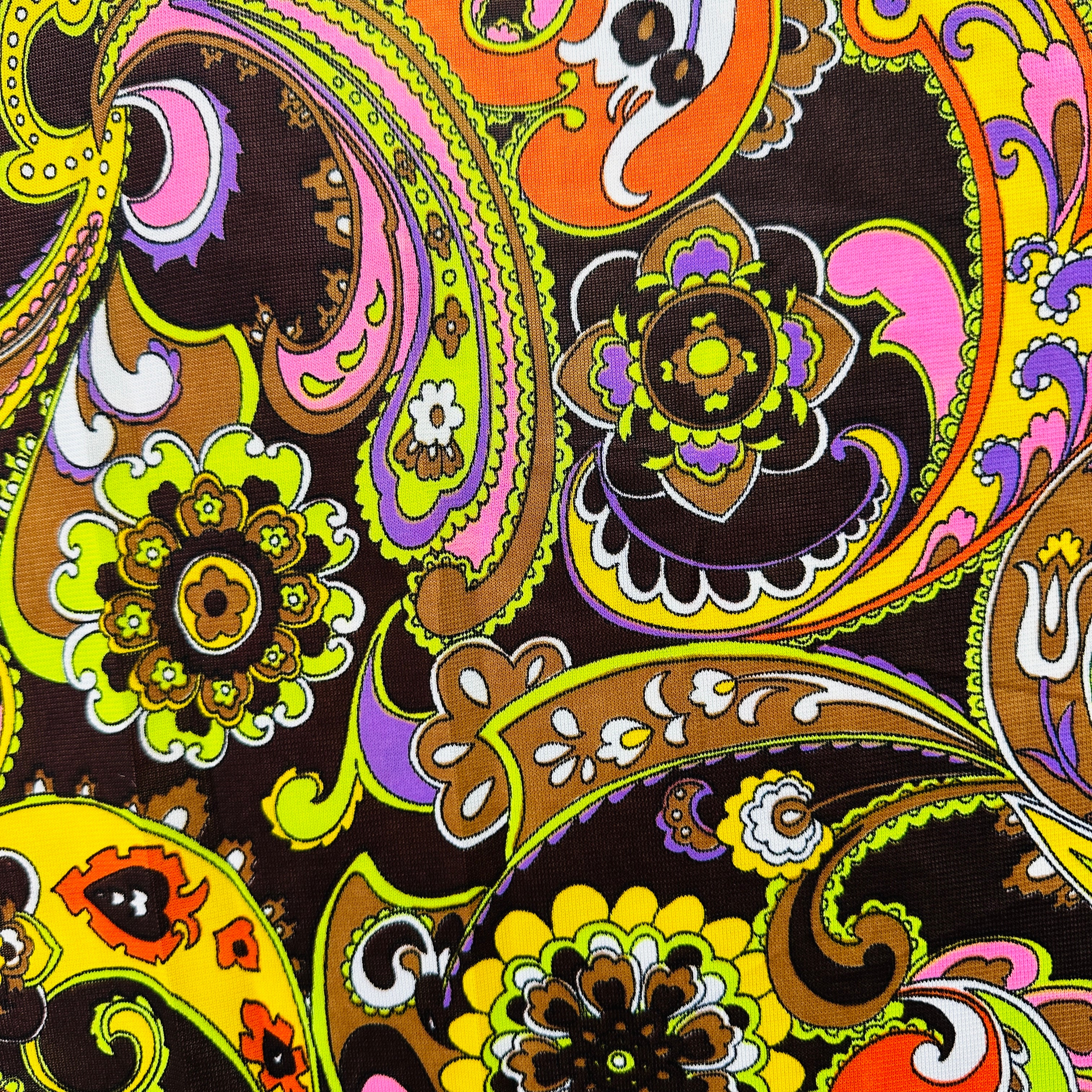 260cms Wicked Retro Vintage Fabric Maxi DRESS