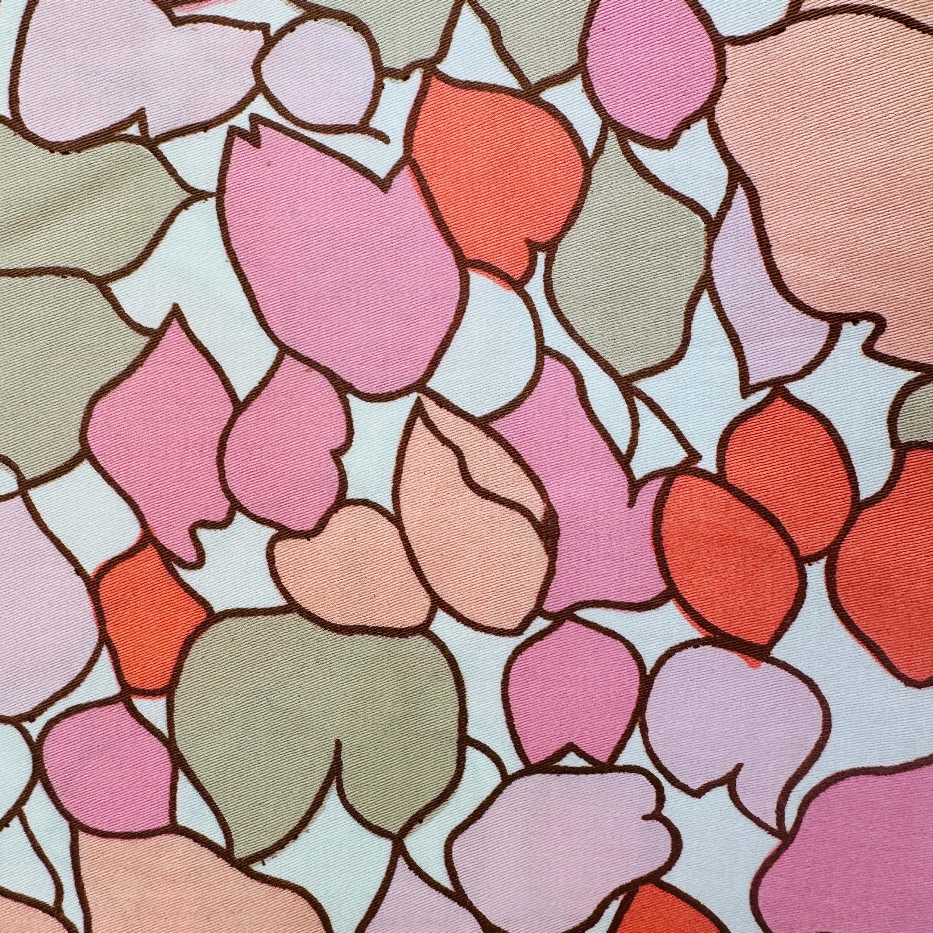 200cms Pretty Pink Vintage Fabric