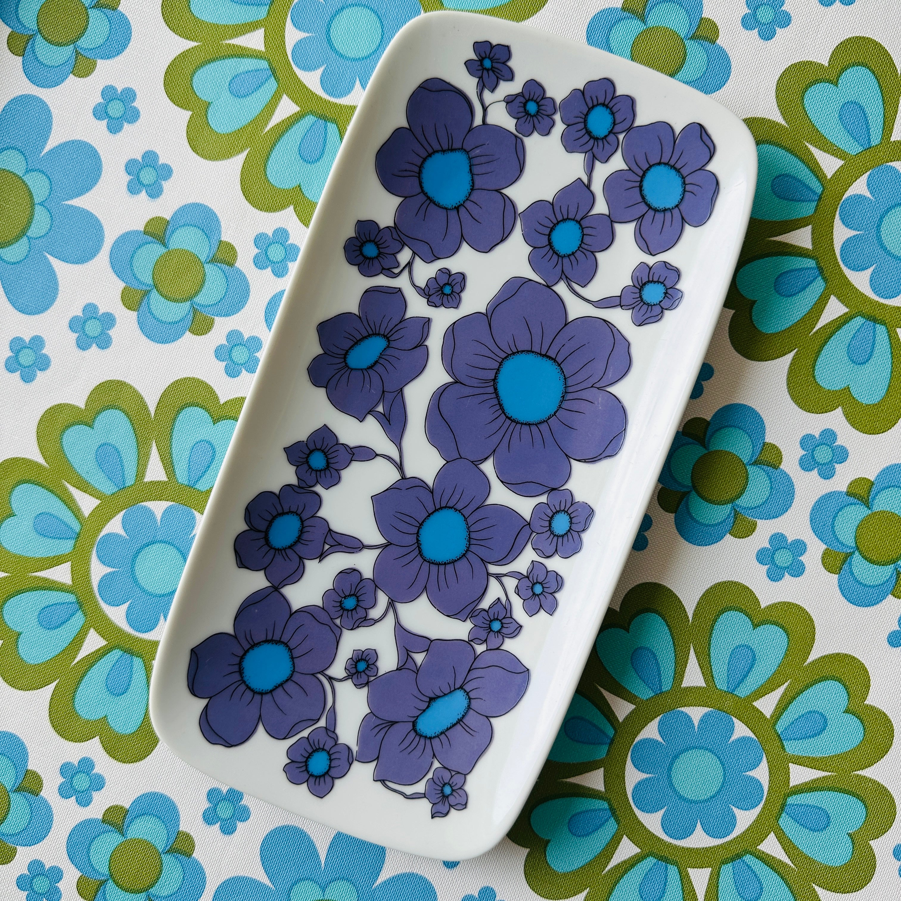 Beautiful WESTMINSTER Vintage Purple Floral Plate