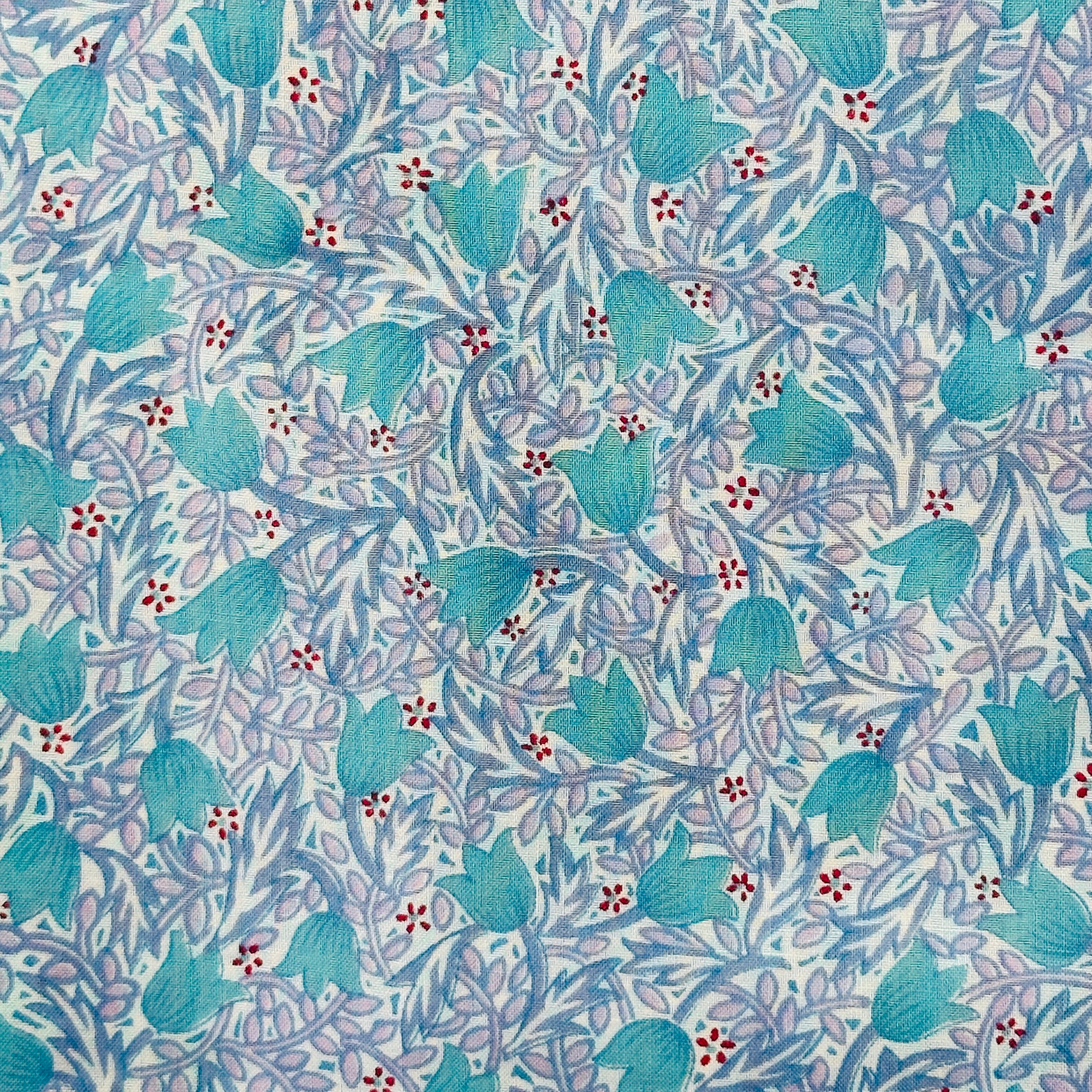 285cms John Kaldor Fabric Blue