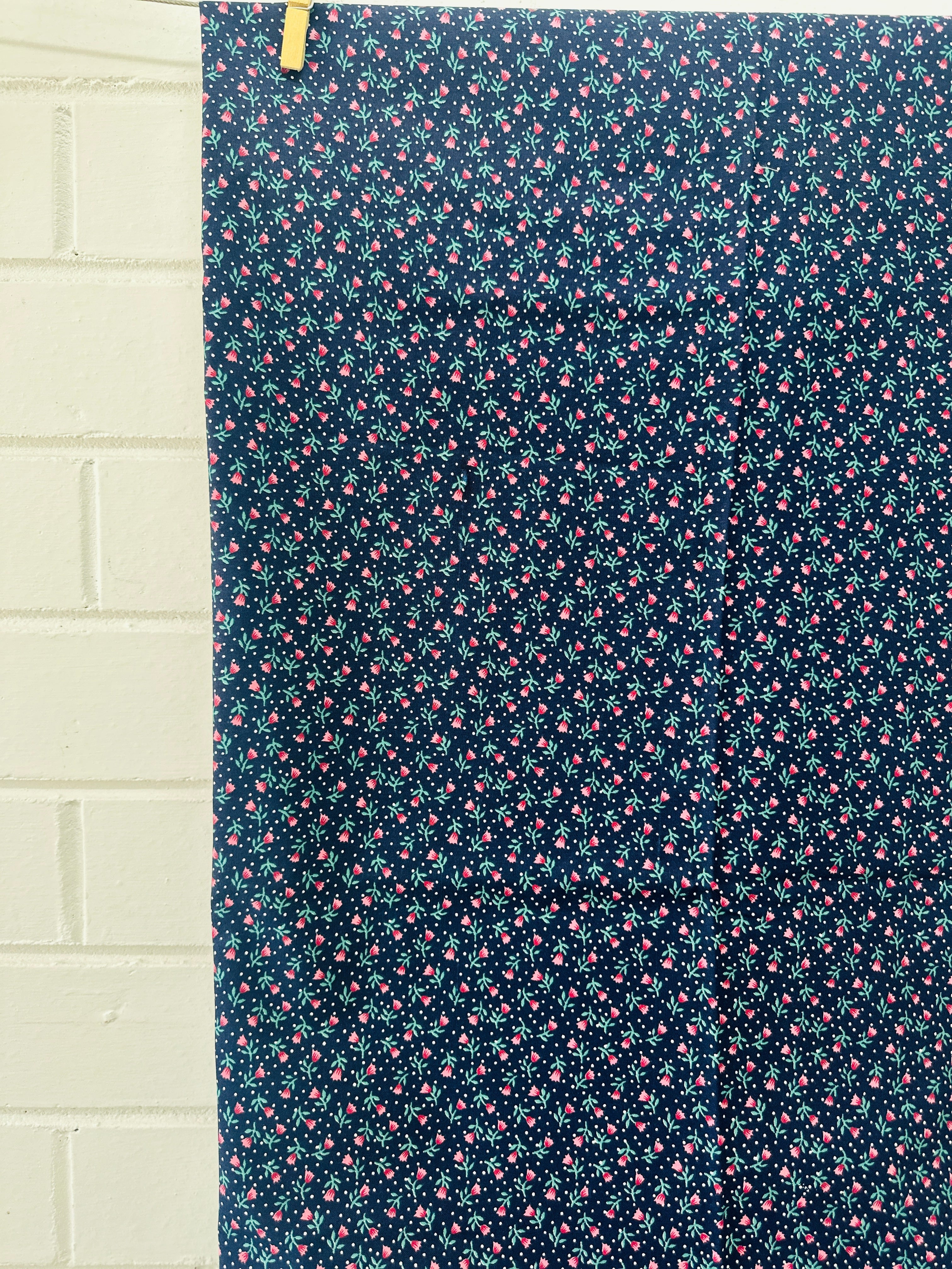 180cms Cute Miniature Floral Fabric