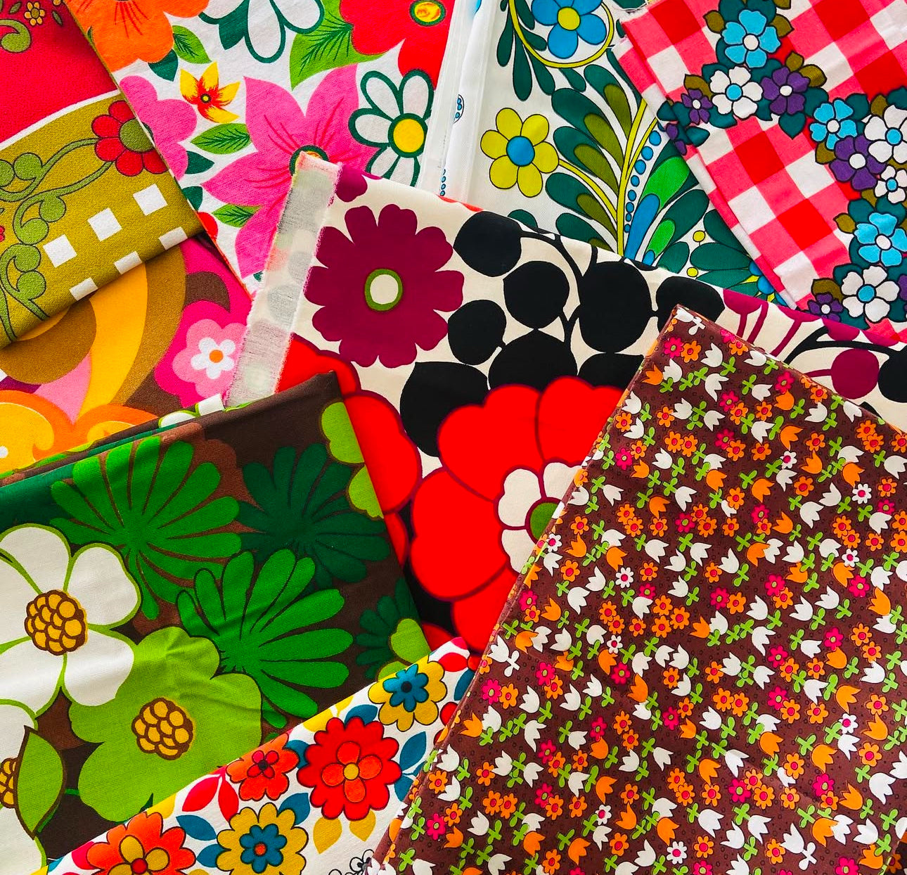 Vintage Fabric Pack AS IS