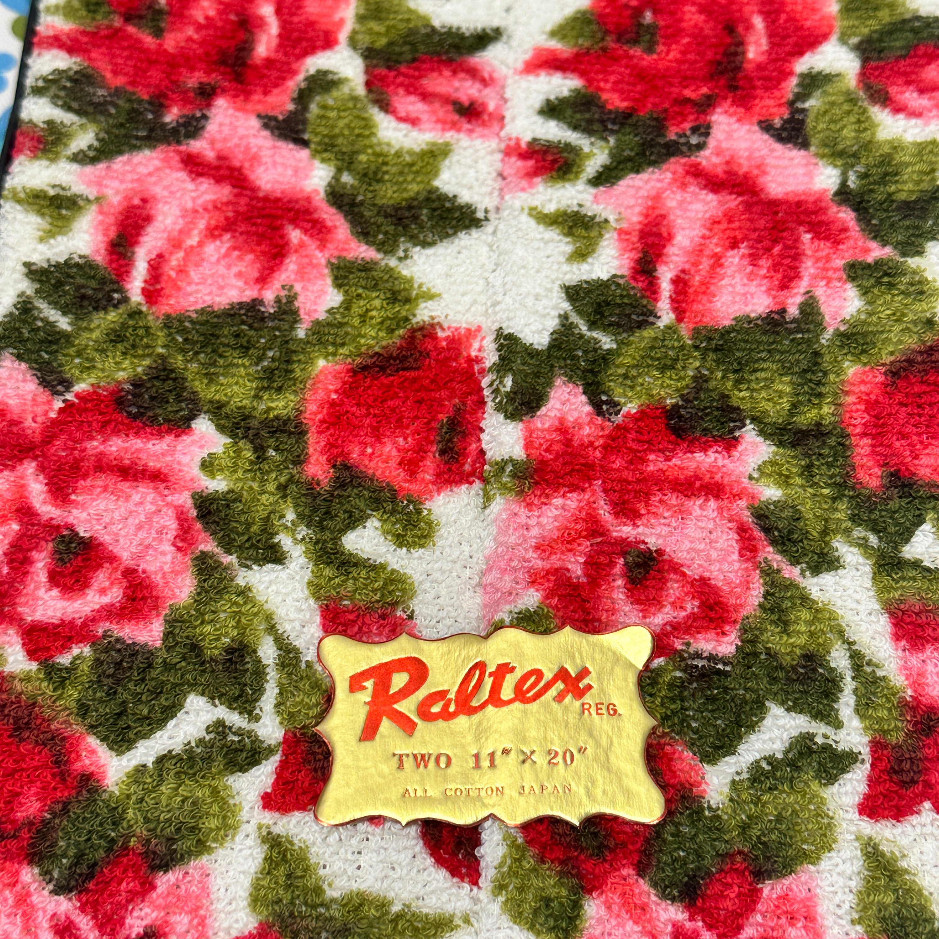 All Cotton Raltex Boxed Vintage Bathroom Towels