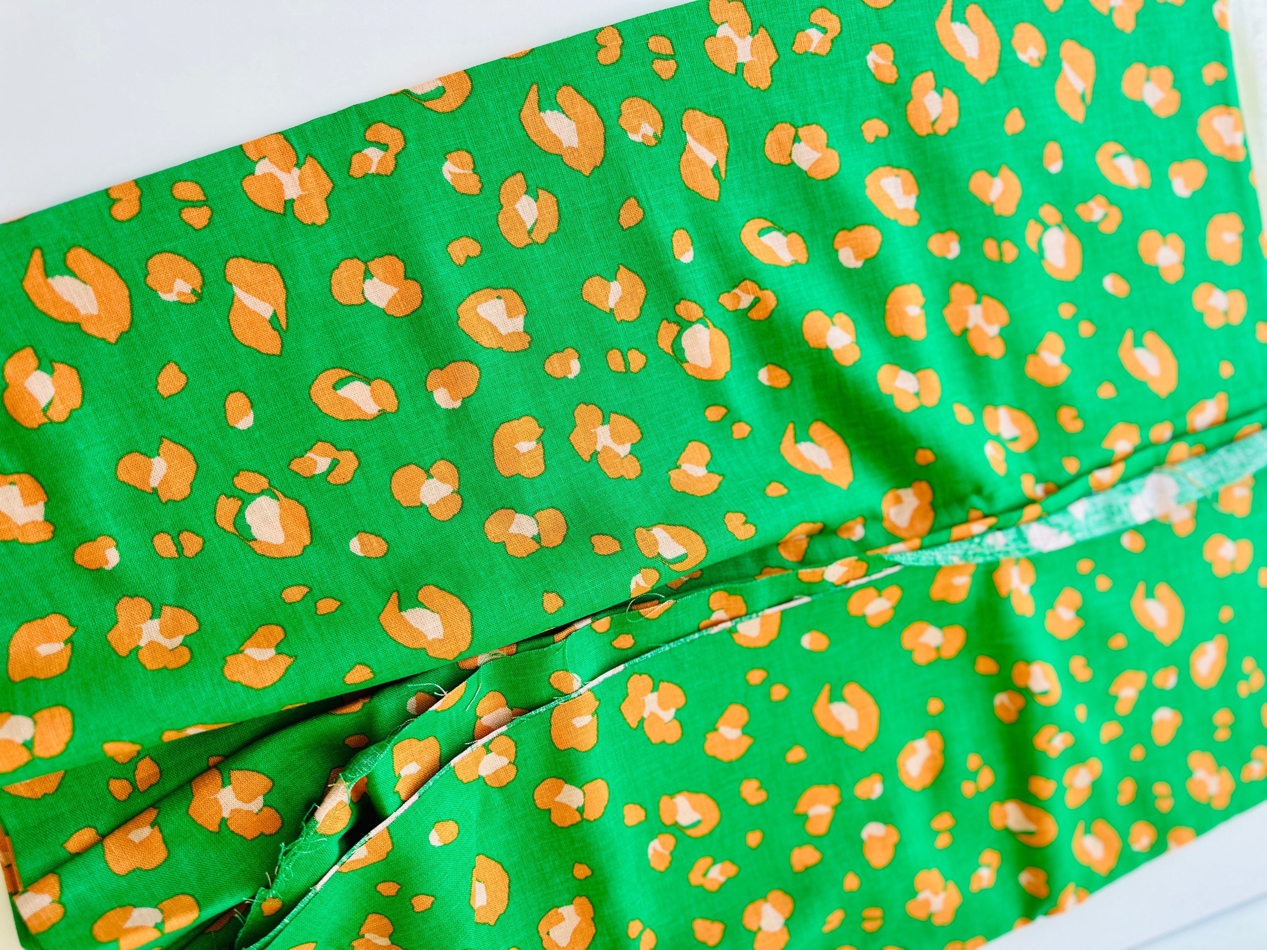 140cms Wide Sold by Metre WICKED Green Linen Fabric