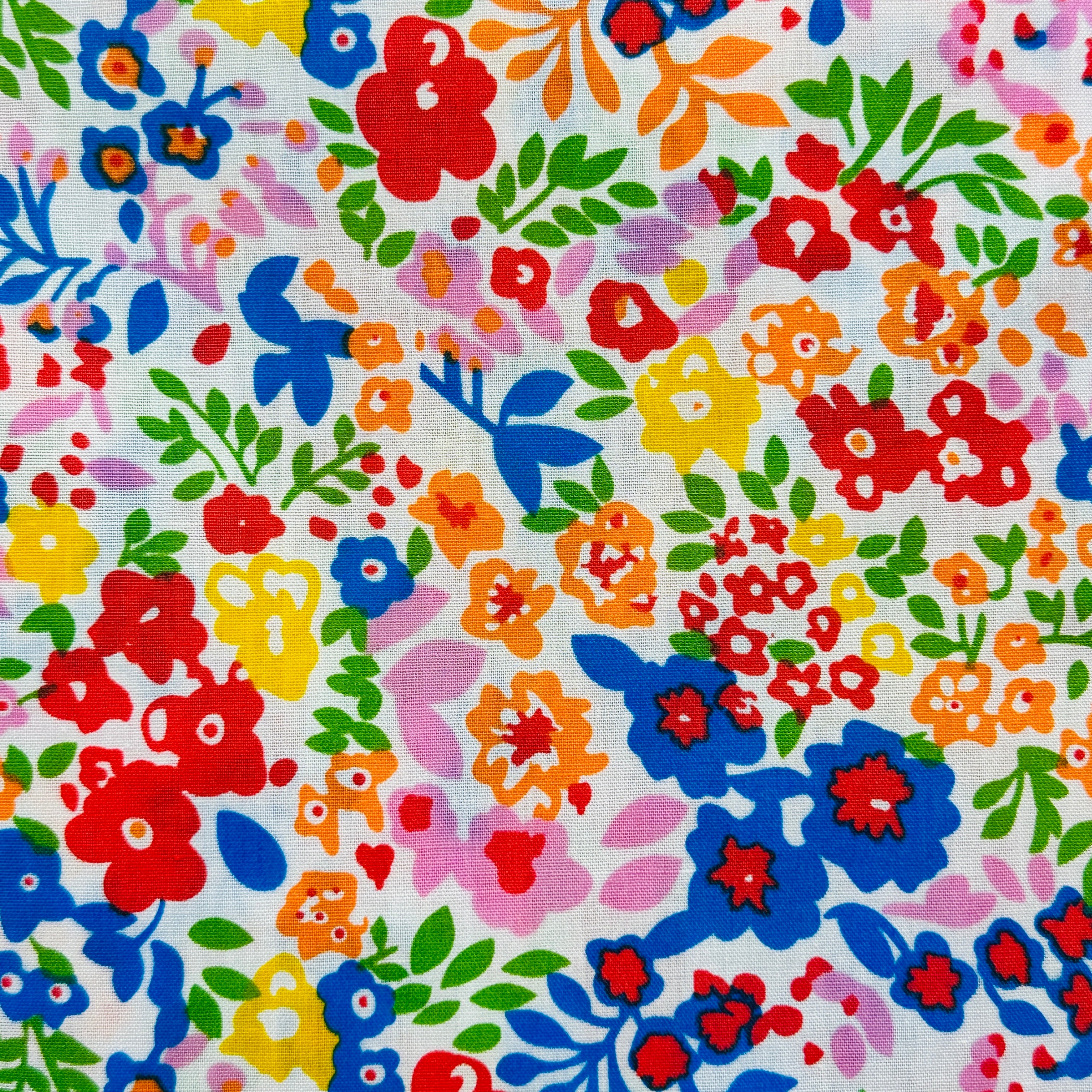 400cms Modern Floral FABRIC Adorable