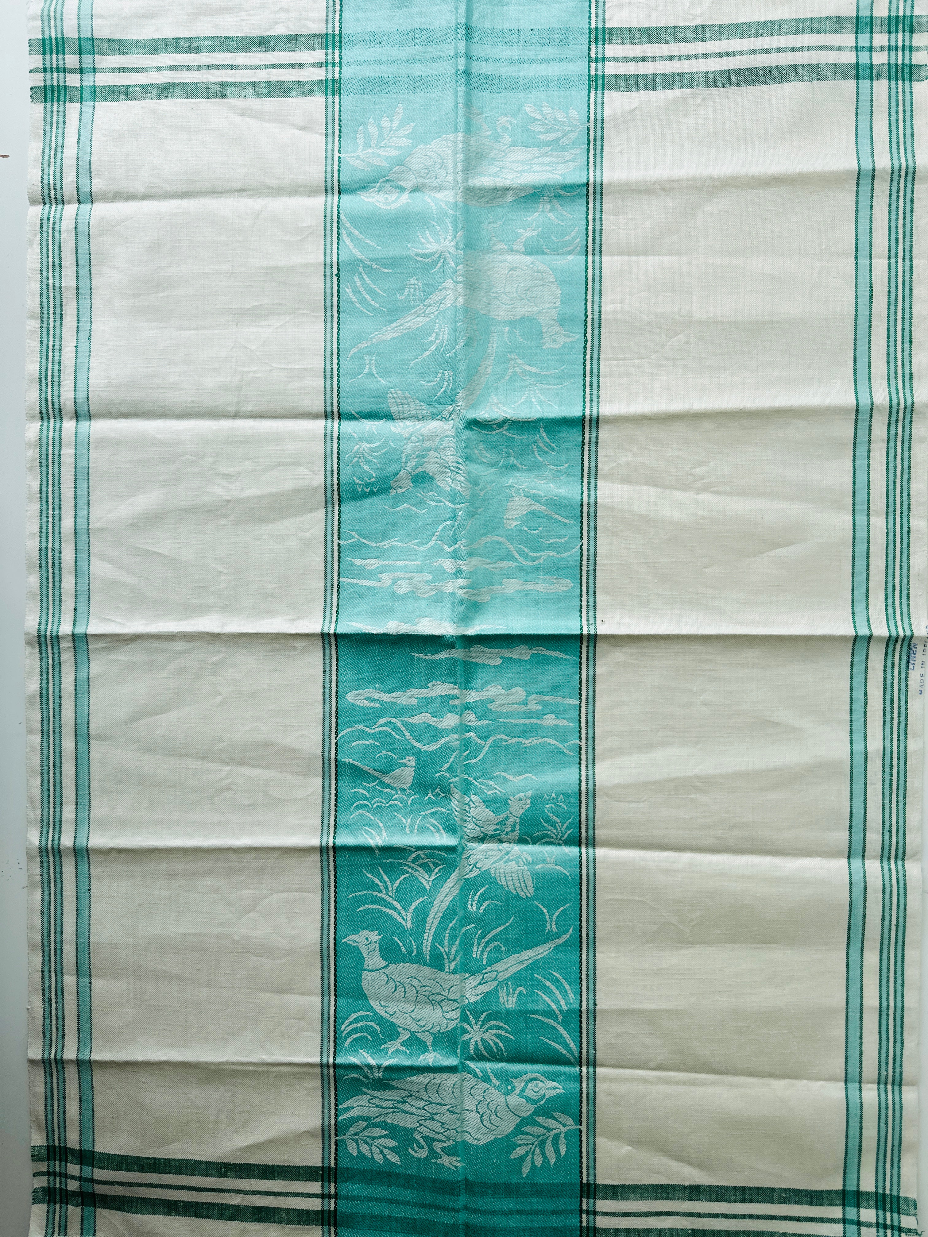 Vintage Irish Tea Towel LARGE