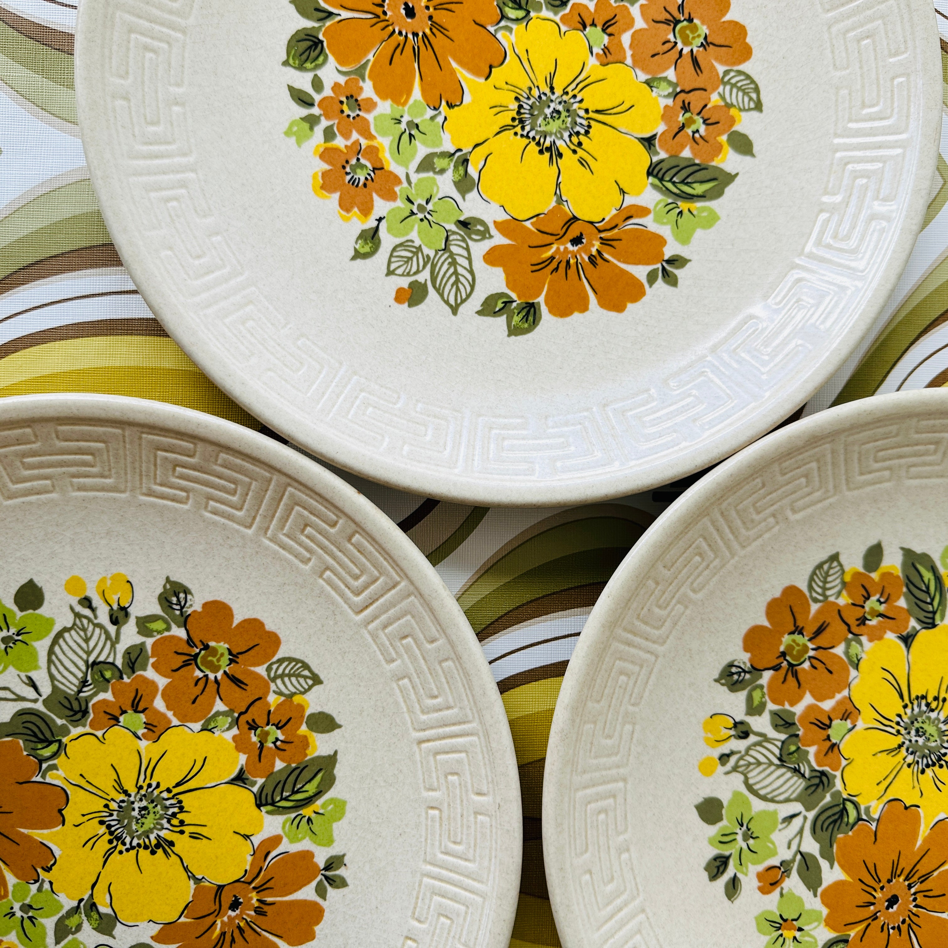 Vintage Johnson of Australia Dinner Plate Retro