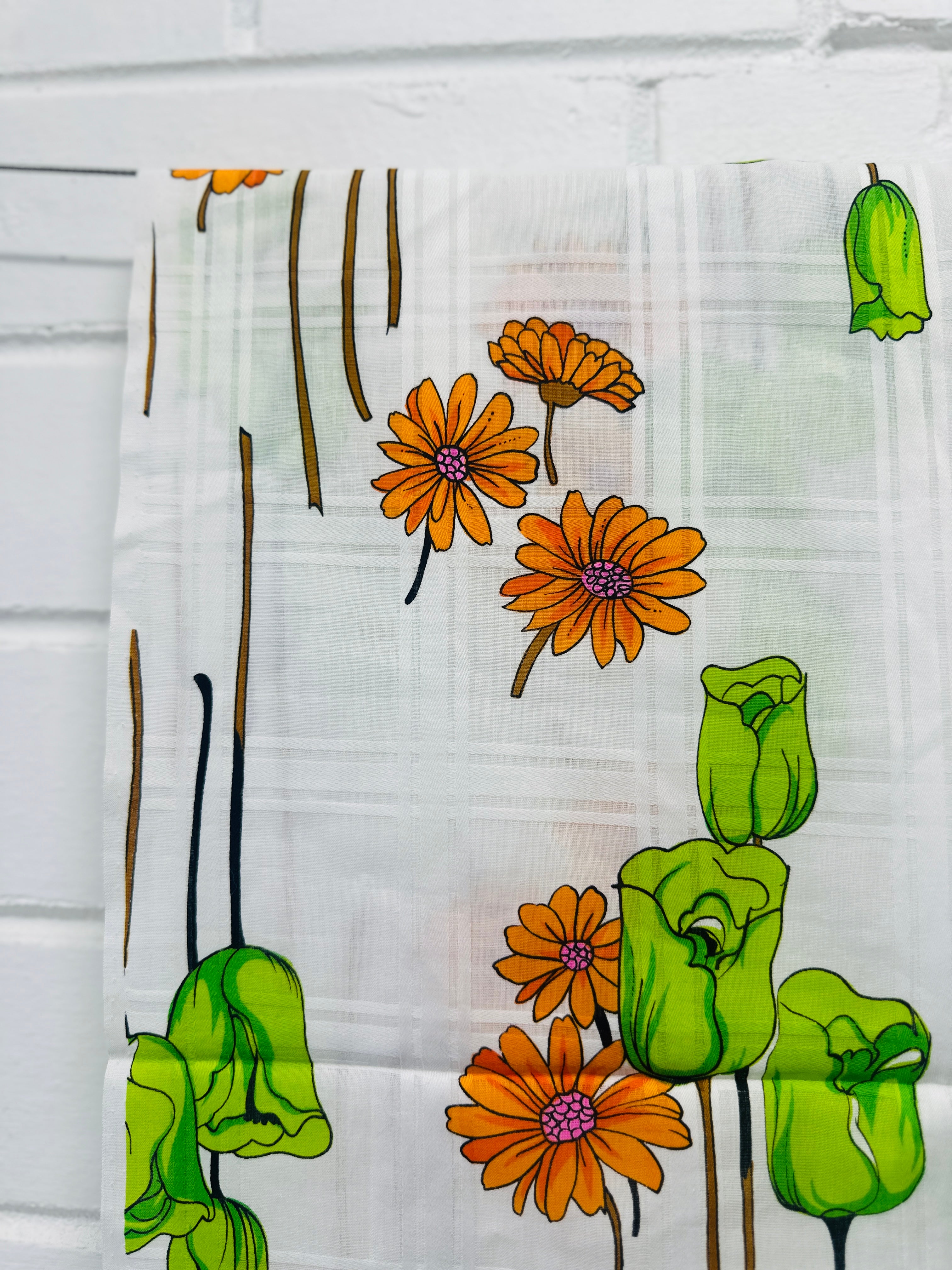 150cms Beautiful Vintage Cotton Fabric